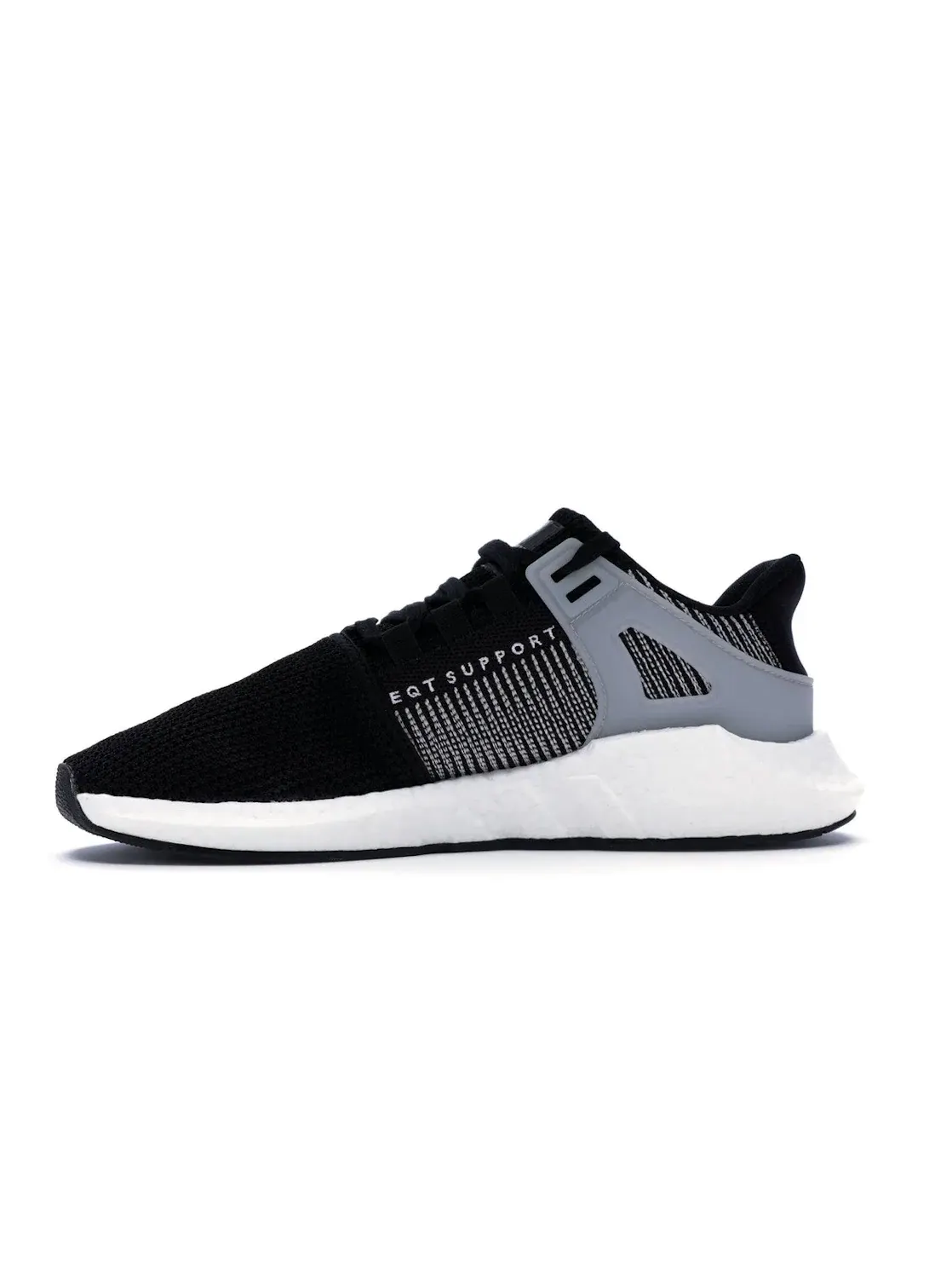 Мужские кроссовки Lifestyle с сеткой и замшей Adidas EQT Support 93/17 — изображение 3 из 4, черный/черный/белый