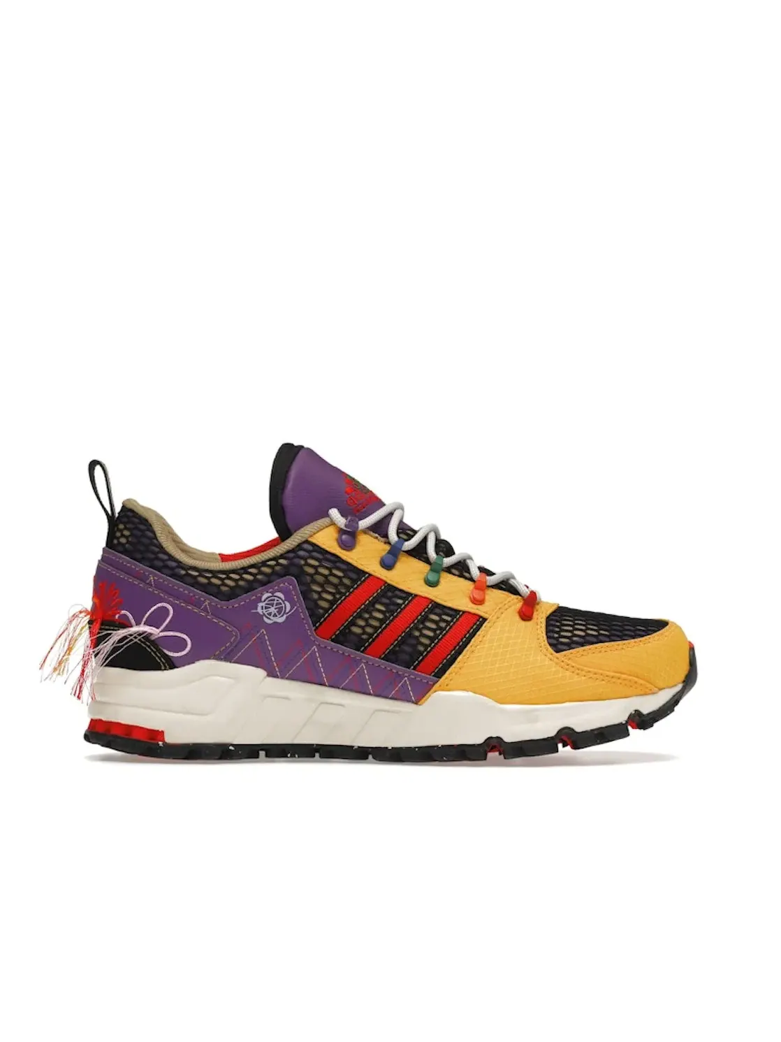 Мужские кроссовки с пэчворк-дизайном Adidas EQT Support 93 — изображение 1 из 4