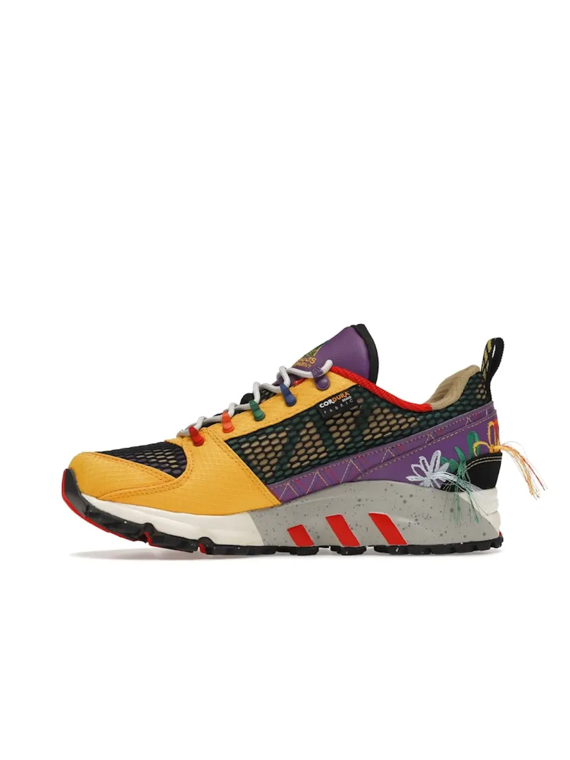 Мужские кроссовки с пэчворк-дизайном Adidas EQT Support 93 — изображение 3 из 4