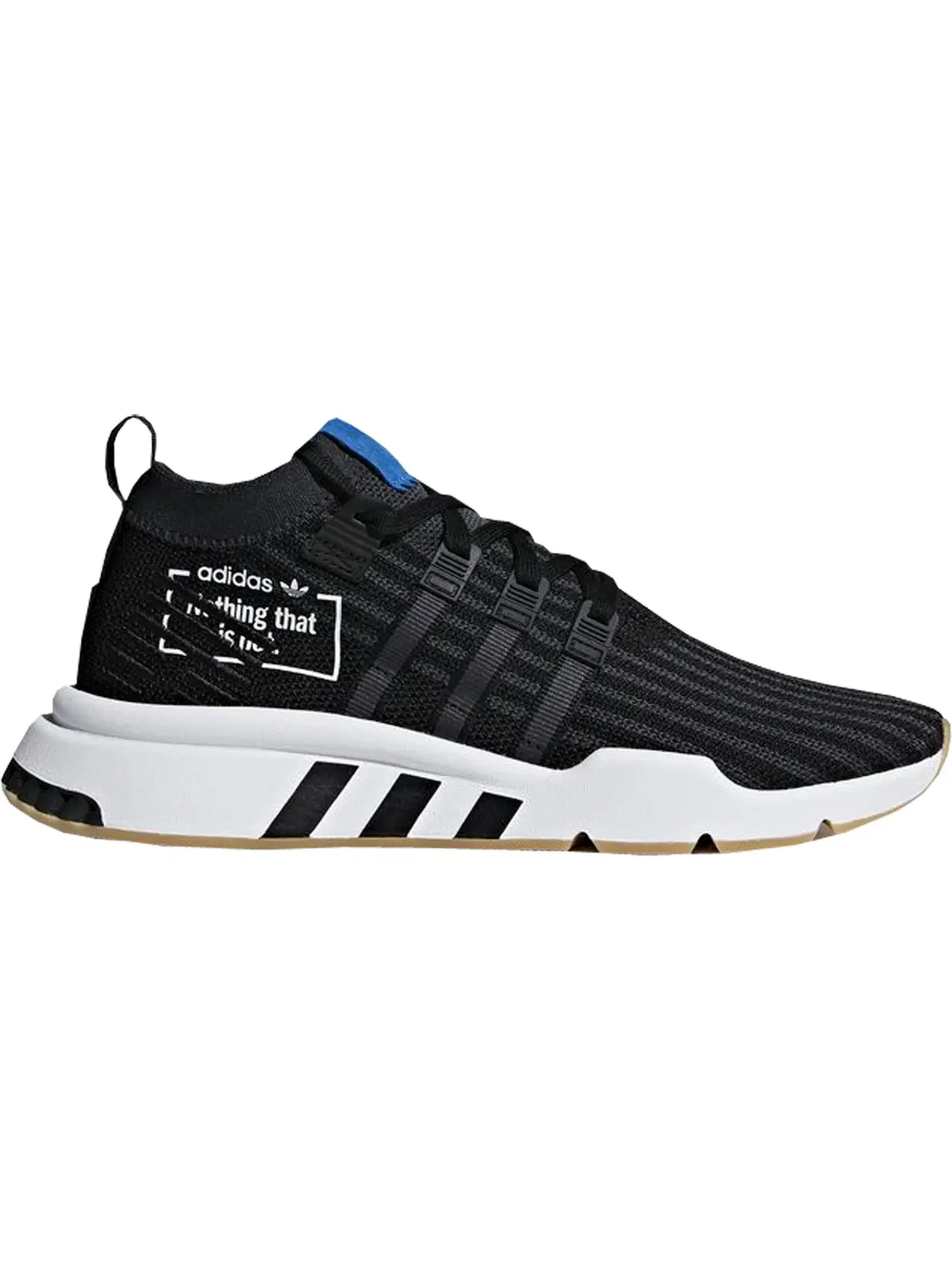 Мужские кроссовки Lifestyle EQT Support Mid Adv Alphatype Adidas — изображение 1 из 1, черный черный