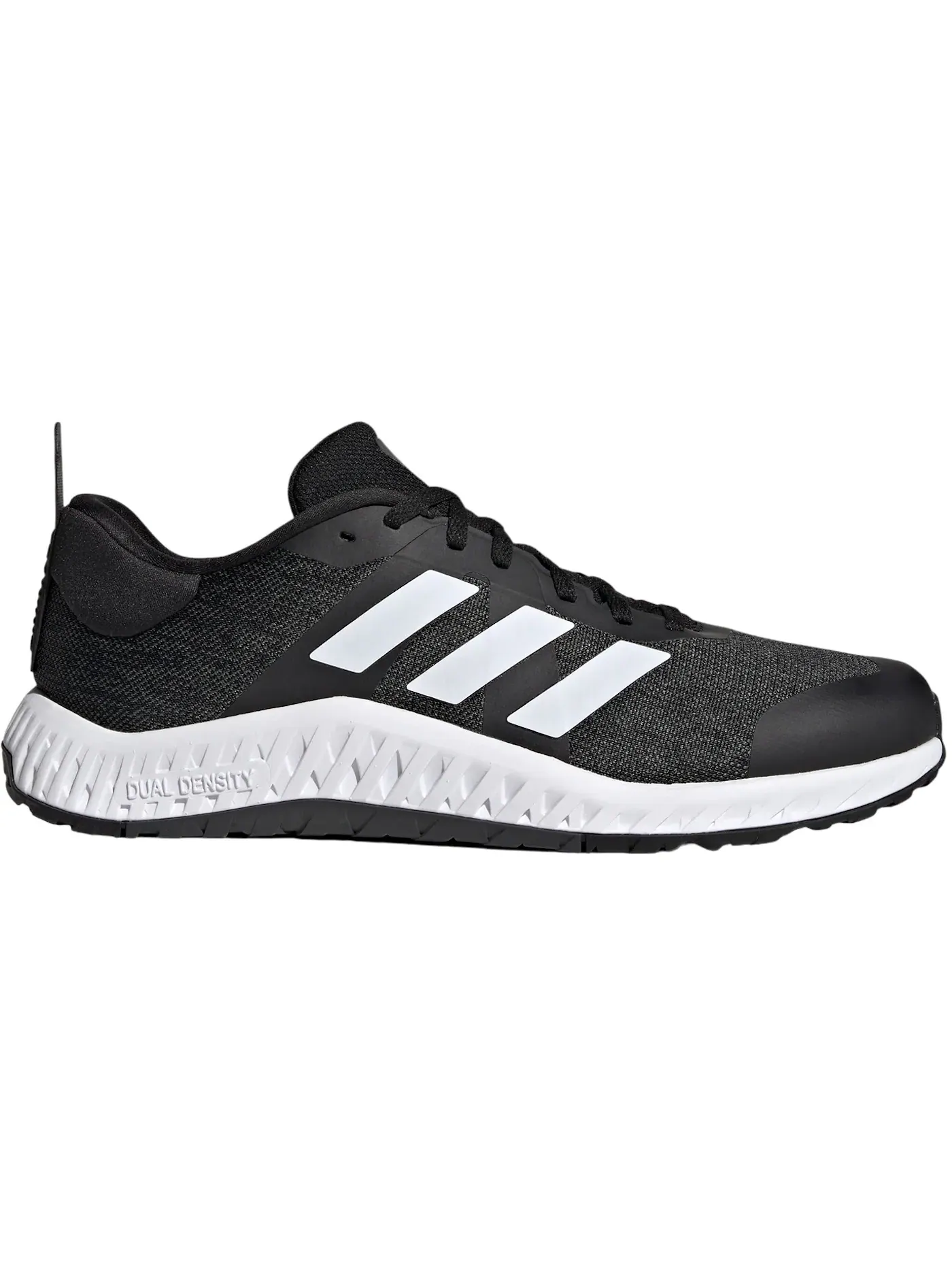 Мужские кроссовки для бега с амортизацией Adidas Everyset — изображение 1 из 1, черный белый белый