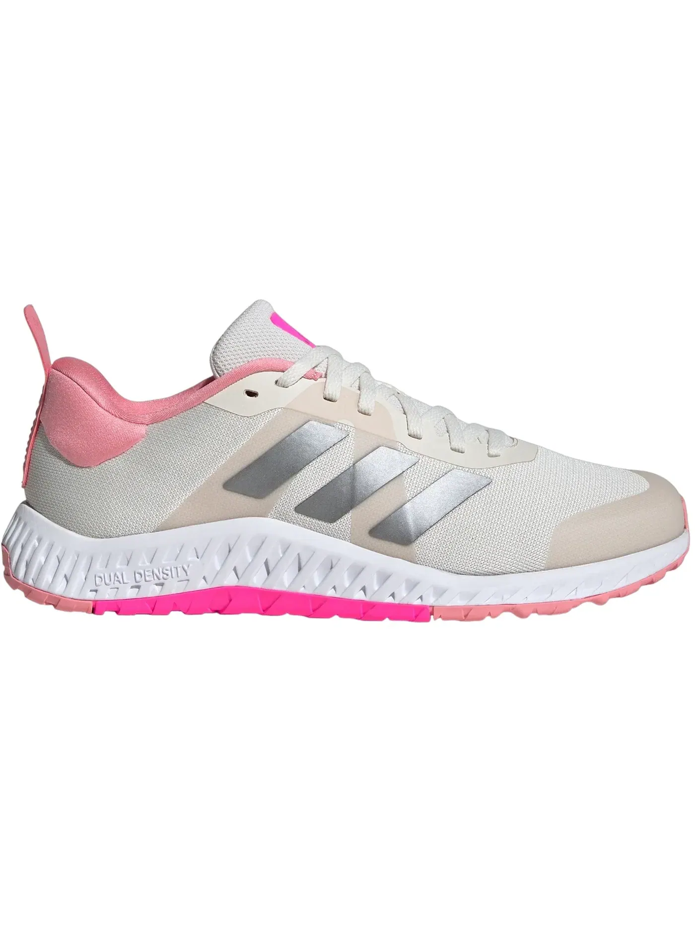 Женские кроссовки для тренировок Adidas Everyset Trainer — изображение 1 из 1, белый/металлик/розовый