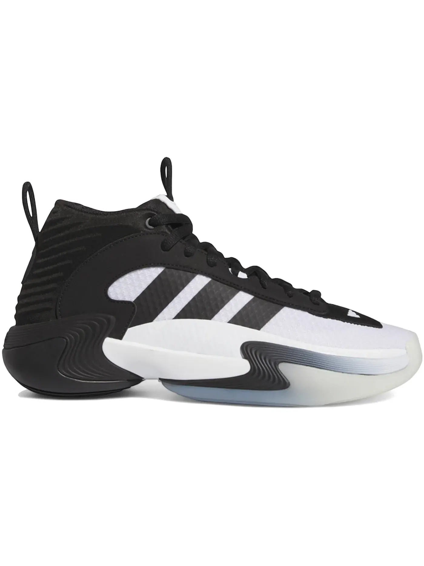 Женские кроссовки для баскетбола Adidas Exhibit Select 2.0 Mid TB — изображение 1 из 1, белый/черный/черный