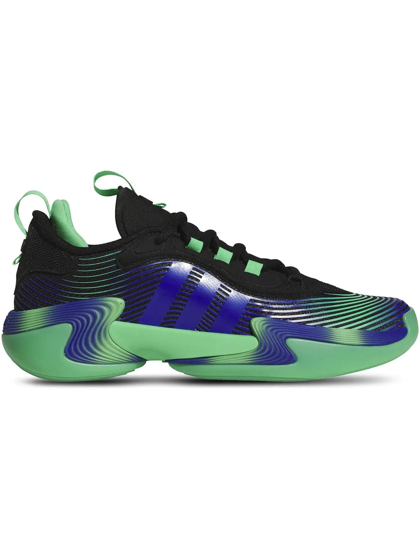 Женские кроссовки для перформанса Adidas Exhibit Select 2.0 Pro — изображение 1 из 1, черный/зеленый/синий
