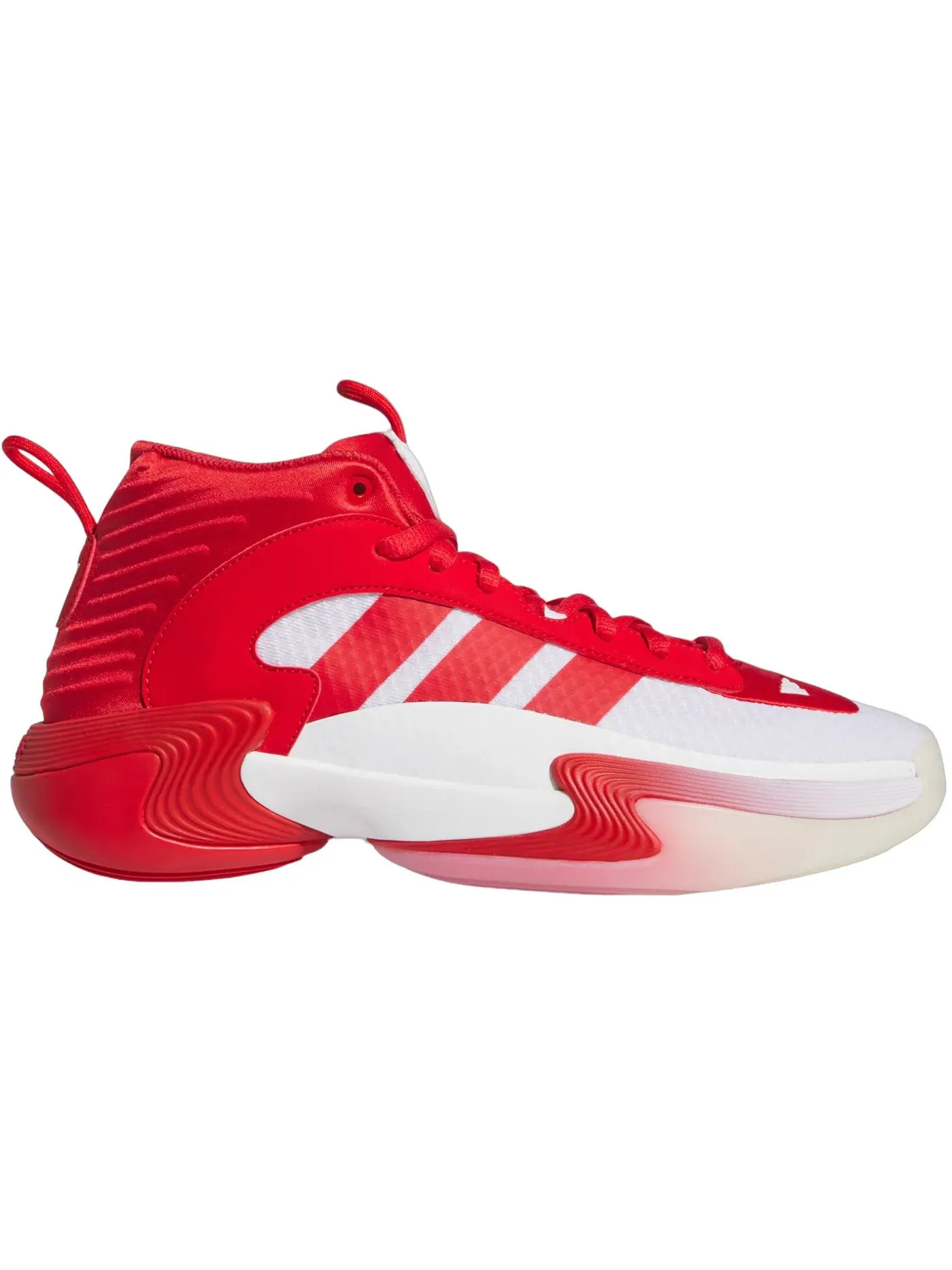Женские кроссовки для игры в сквош Adidas Exhibit Select — изображение 1 из 1, белый красный