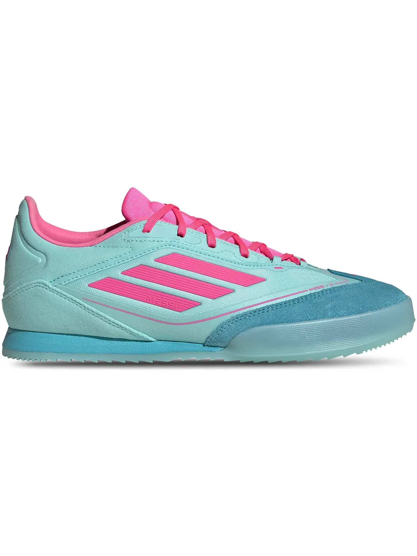 Мужские кроссовки для индор-футбола F50 Freestyle Indoor Adidas — изображение 1 из 1, голубой розовый голубой