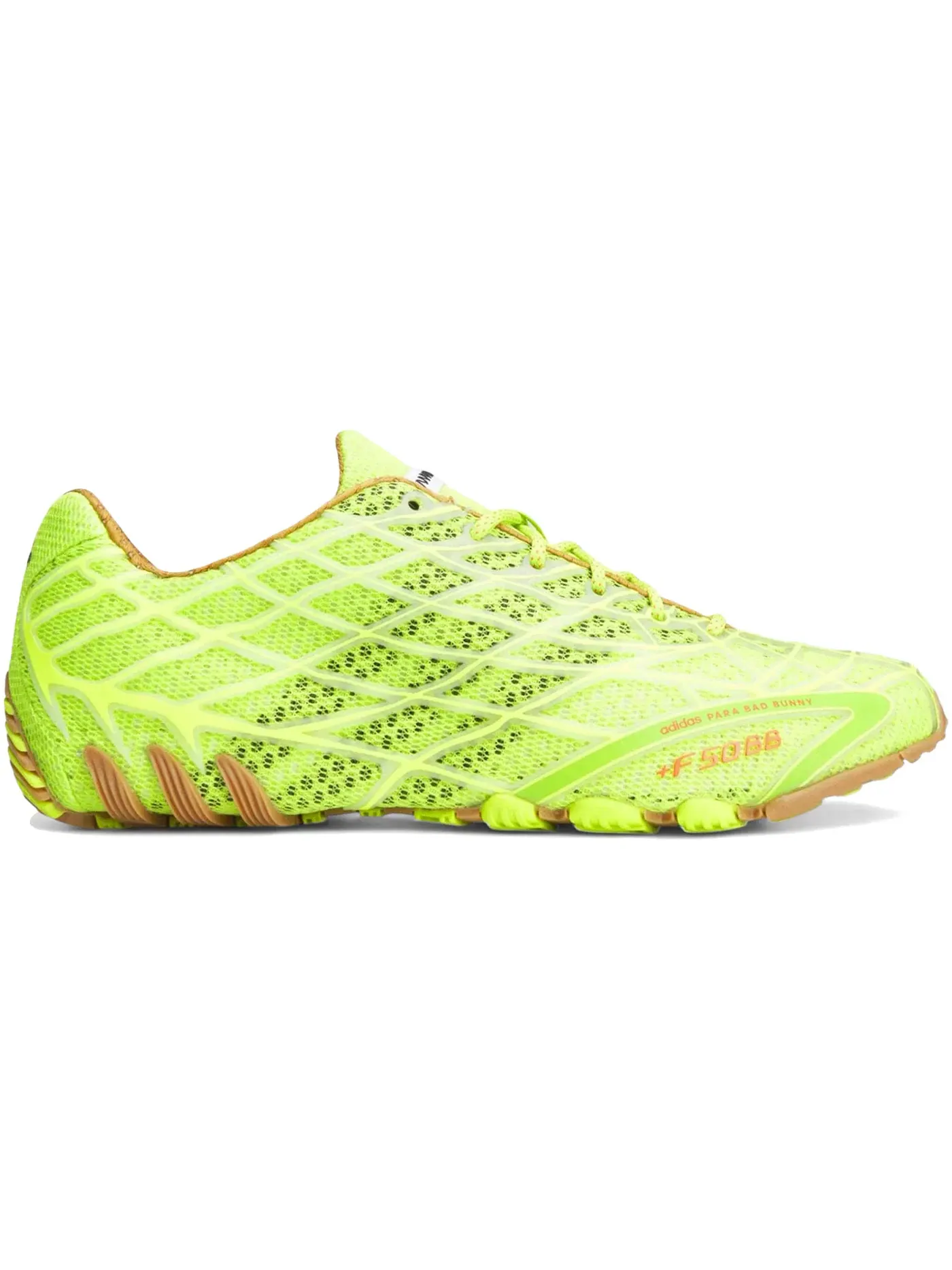 Мужские кроссовки Lifestyle Adidas F50 Ghost Sprint, Solar Slime/Mesa/Semi Solar Slime — изображение 1 из 1