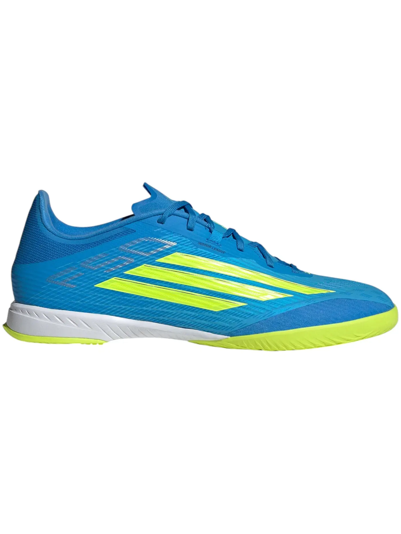 Мужские кроссовки для футбола Adidas F50 League IC — изображение 1 из 1, синий/желтый