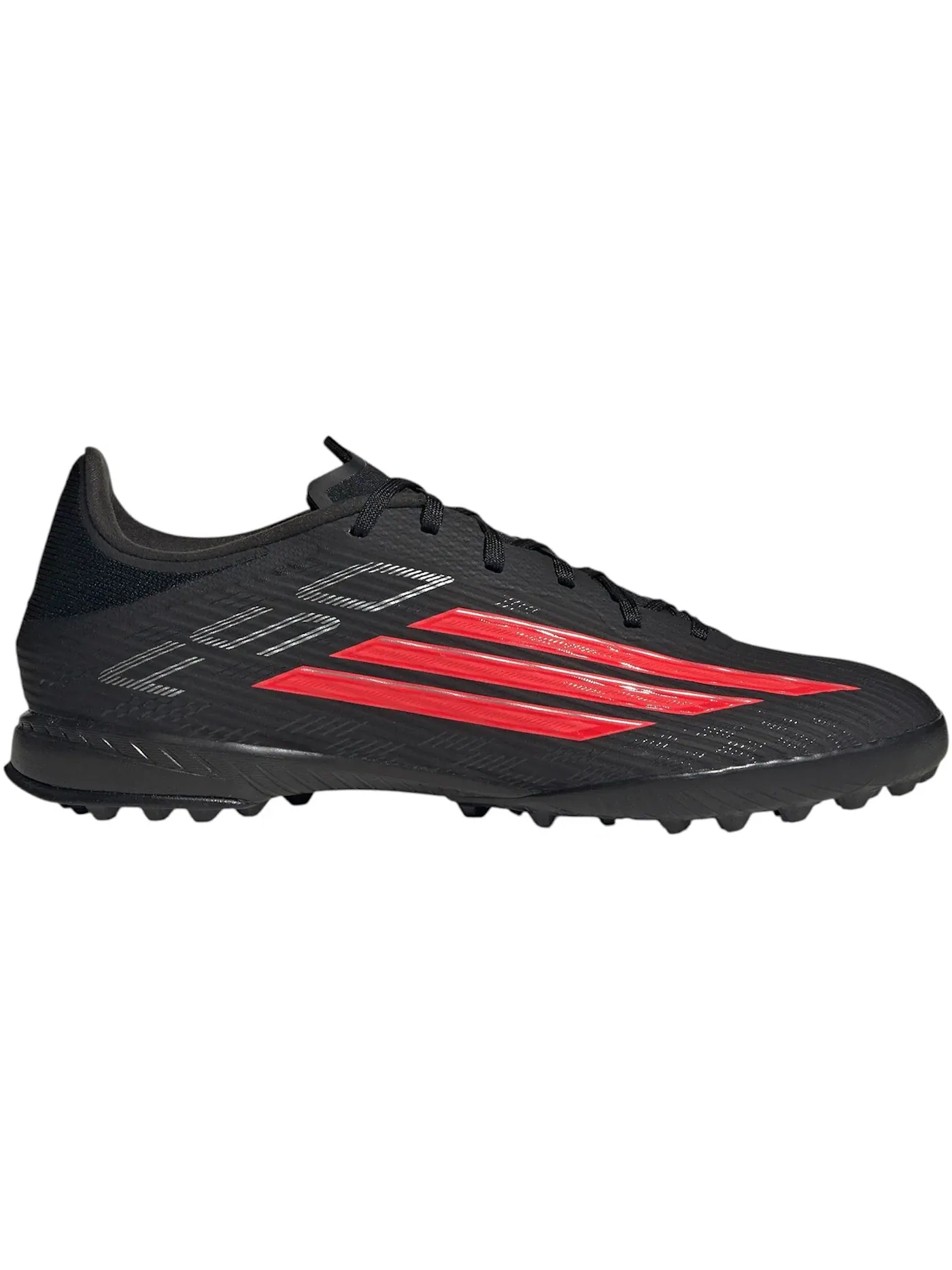 Мужские кроссовки для футбола с принтом Adidas F50 League TF — изображение 1 из 1, черный/красный/черный