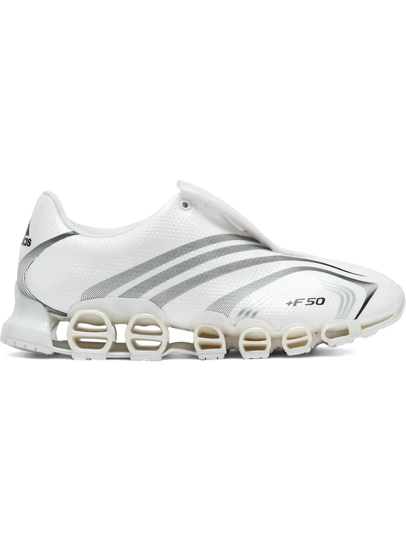 Мужские кроссовки Lifestyle Adidas F50 Tunit Megaride — изображение 1 из 1, белый/черный/серебристый