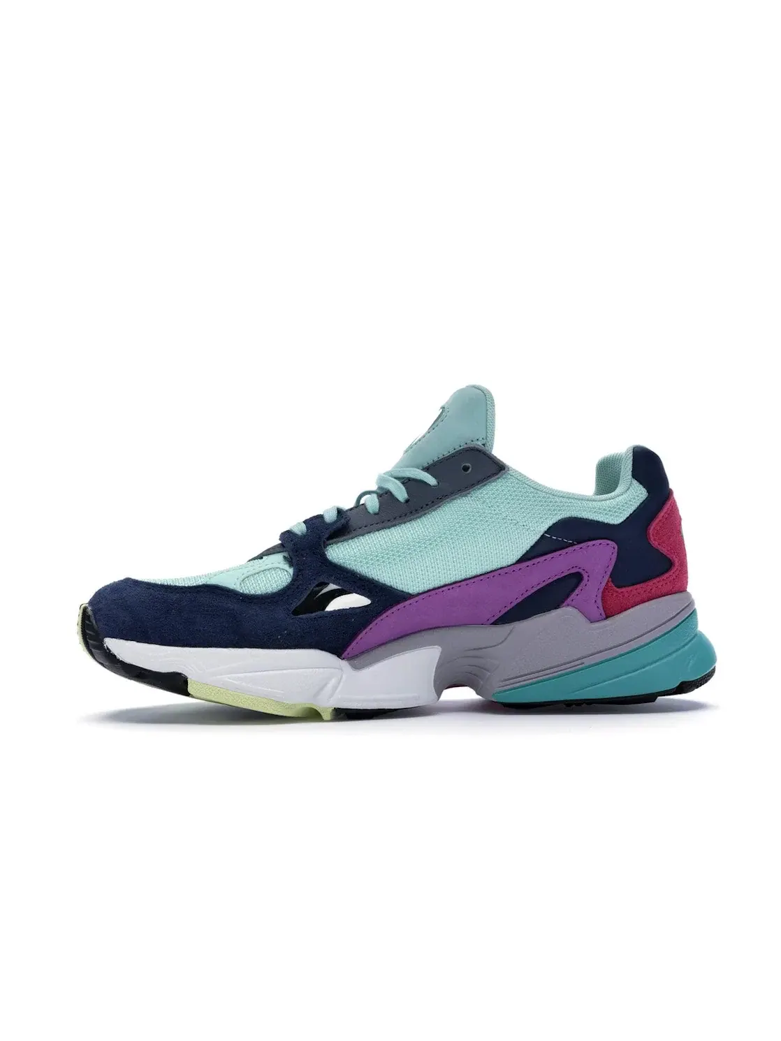 Женские кроссовки Lifestyle Adidas Falcon — изображение 3 из 4, прозрачный темно-синий