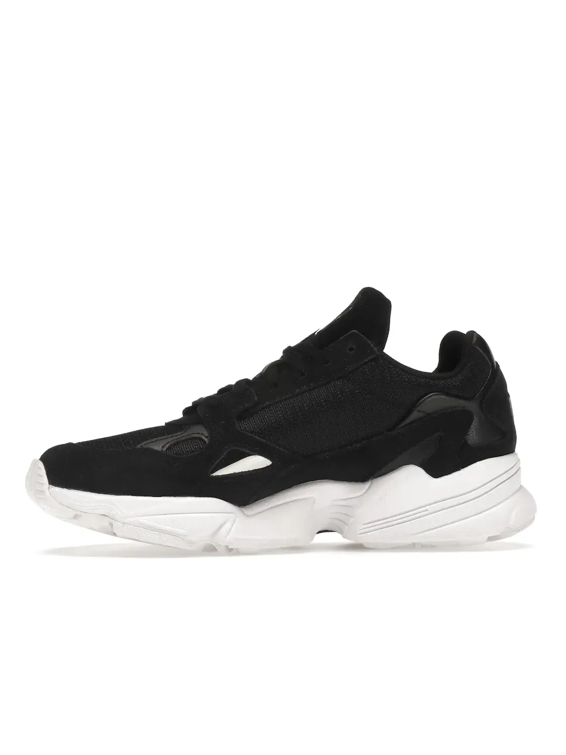 Женские кроссовки Lifestyle Adidas Falcon — изображение 3 из 4, черный/черный/белый