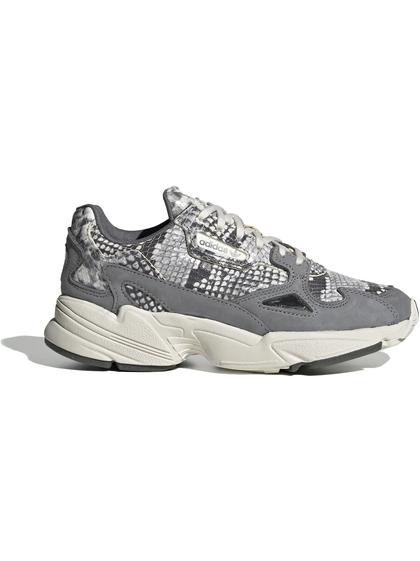 Женские кроссовки Lifestyle Adidas Falcon — изображение 1 из 1, белый белый серый