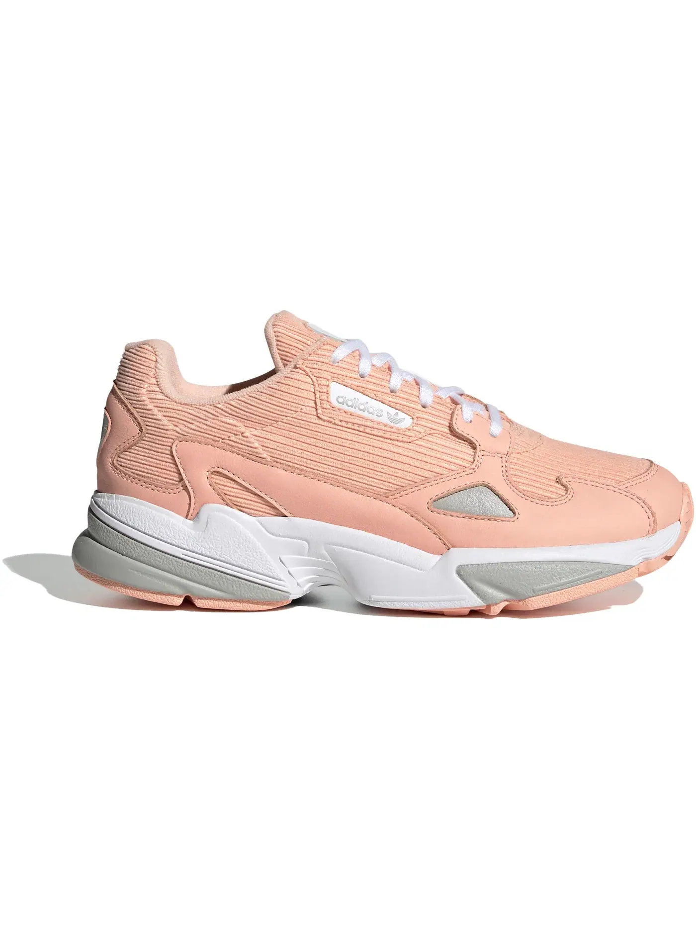 Женские кроссовки Lifestyle с модельным дизайном Adidas Falcon — изображение 1 из 1, розовый/серый/белый