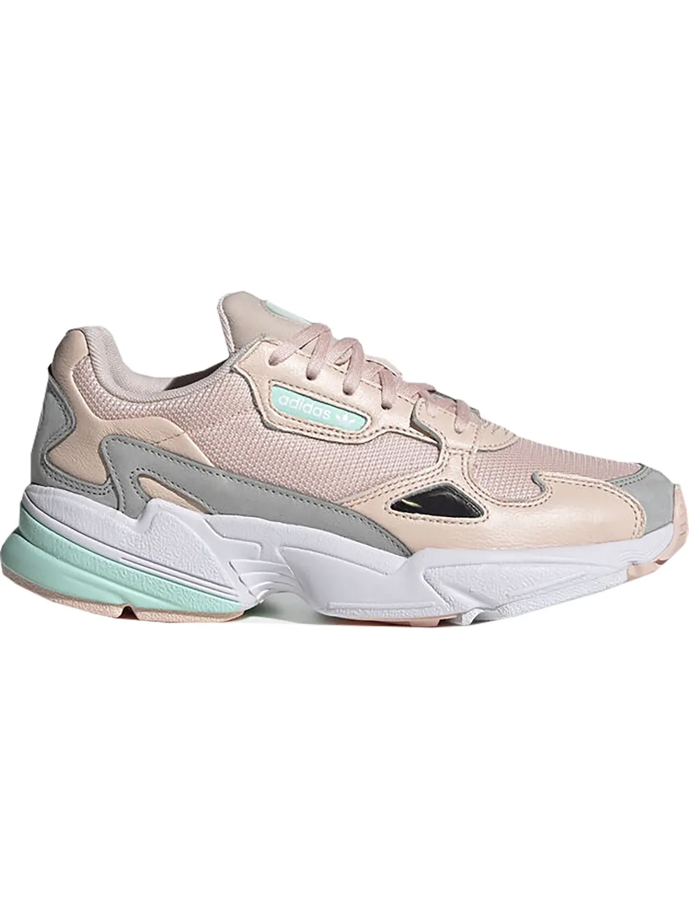 Женские кроссовки Lifestyle Adidas Falcon — изображение 1 из 1, розовый прозрачный серый
