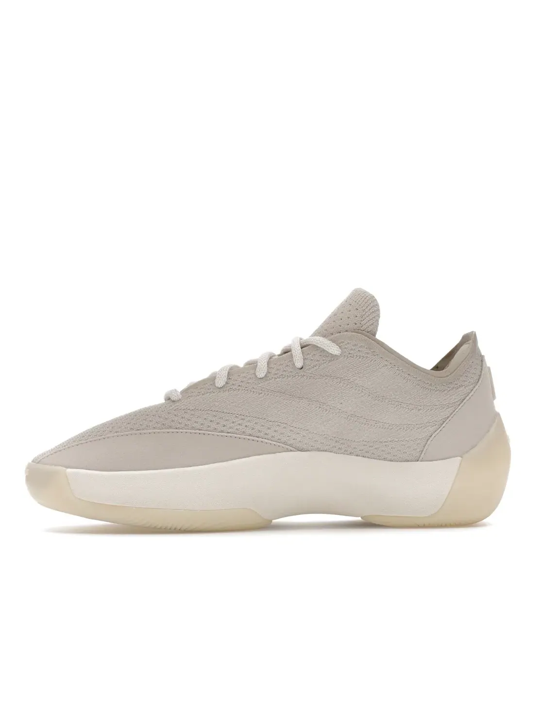 Мужские баскетбольные кроссовки с низким профилем Fear of God Athletics III Low Adidas — изображение 3 из 4, белый