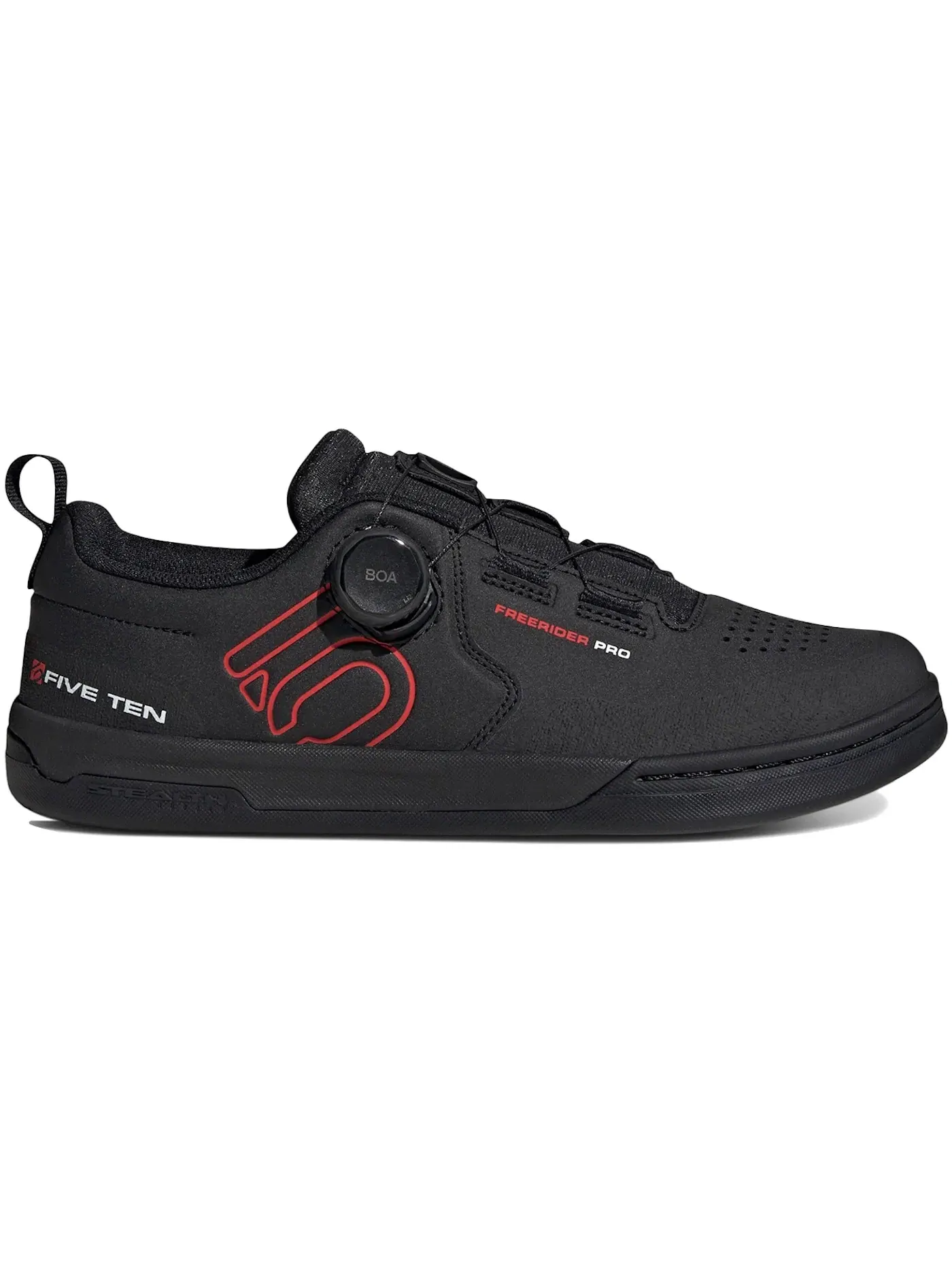 Мужские кроссовки для перформанса Five Ten Freerider Pro BOA Adidas — изображение 1 из 1, черный/красный/белый