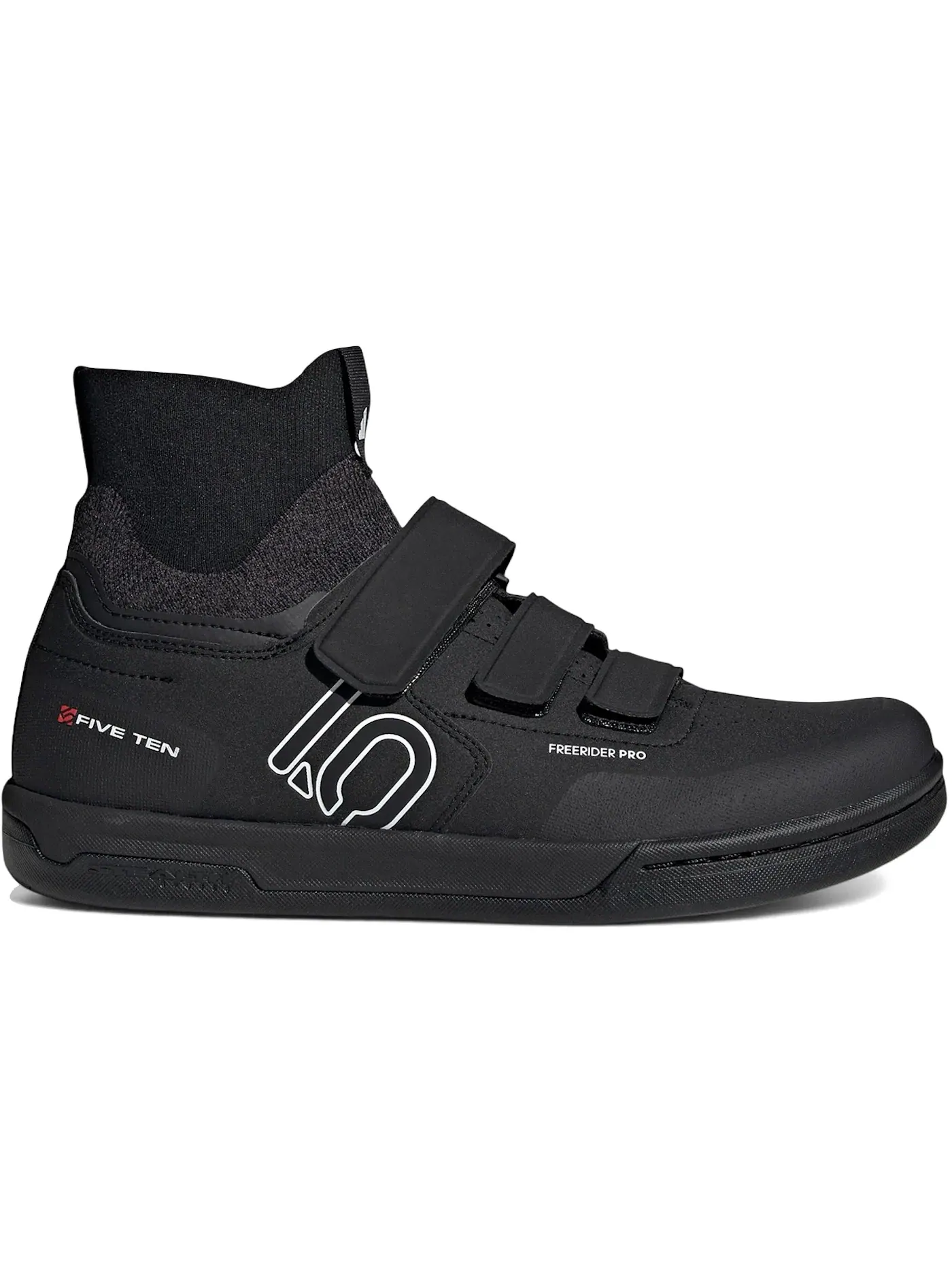 Мужские кроссовки для перформанса Five Ten Freerider Pro Mid Adidas — изображение 1 из 1, черный белый