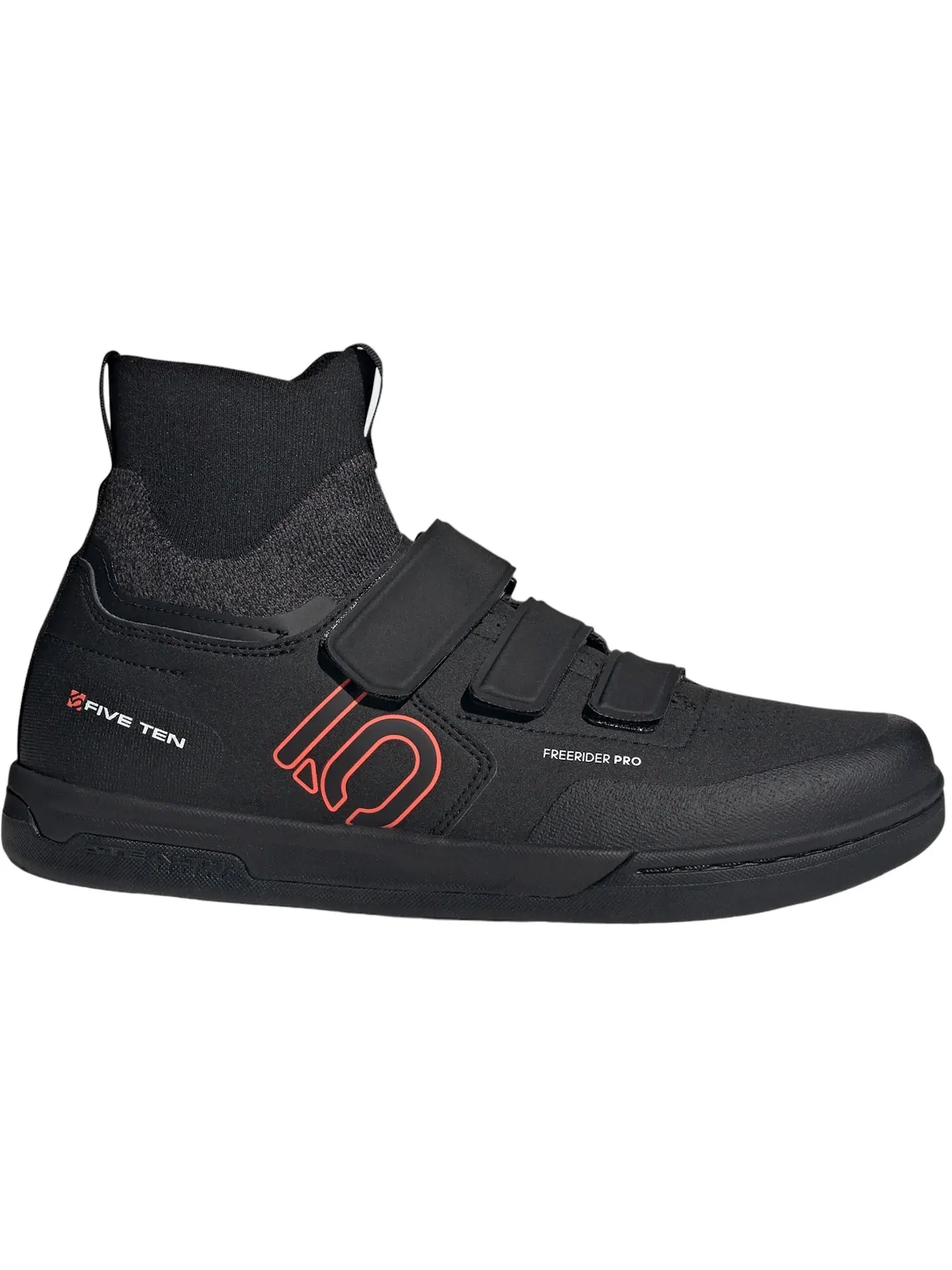 Мужские кроссовки для спорта Five Ten Freerider Pro Mid Adidas — изображение 1 из 1, черный красный серый