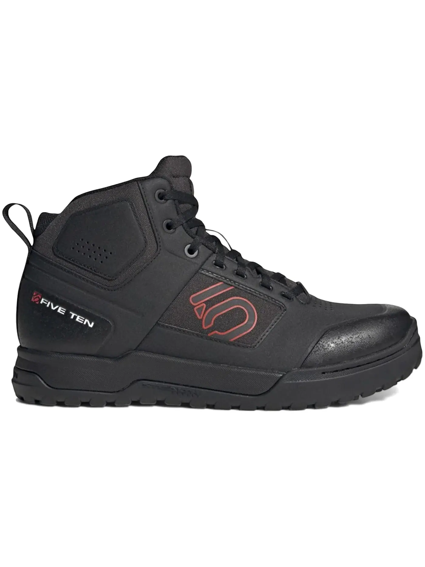Мужские кроссовки для скалолазания Five Ten Impact Pro Mid Adidas — изображение 1 из 1, черный/красный/черный