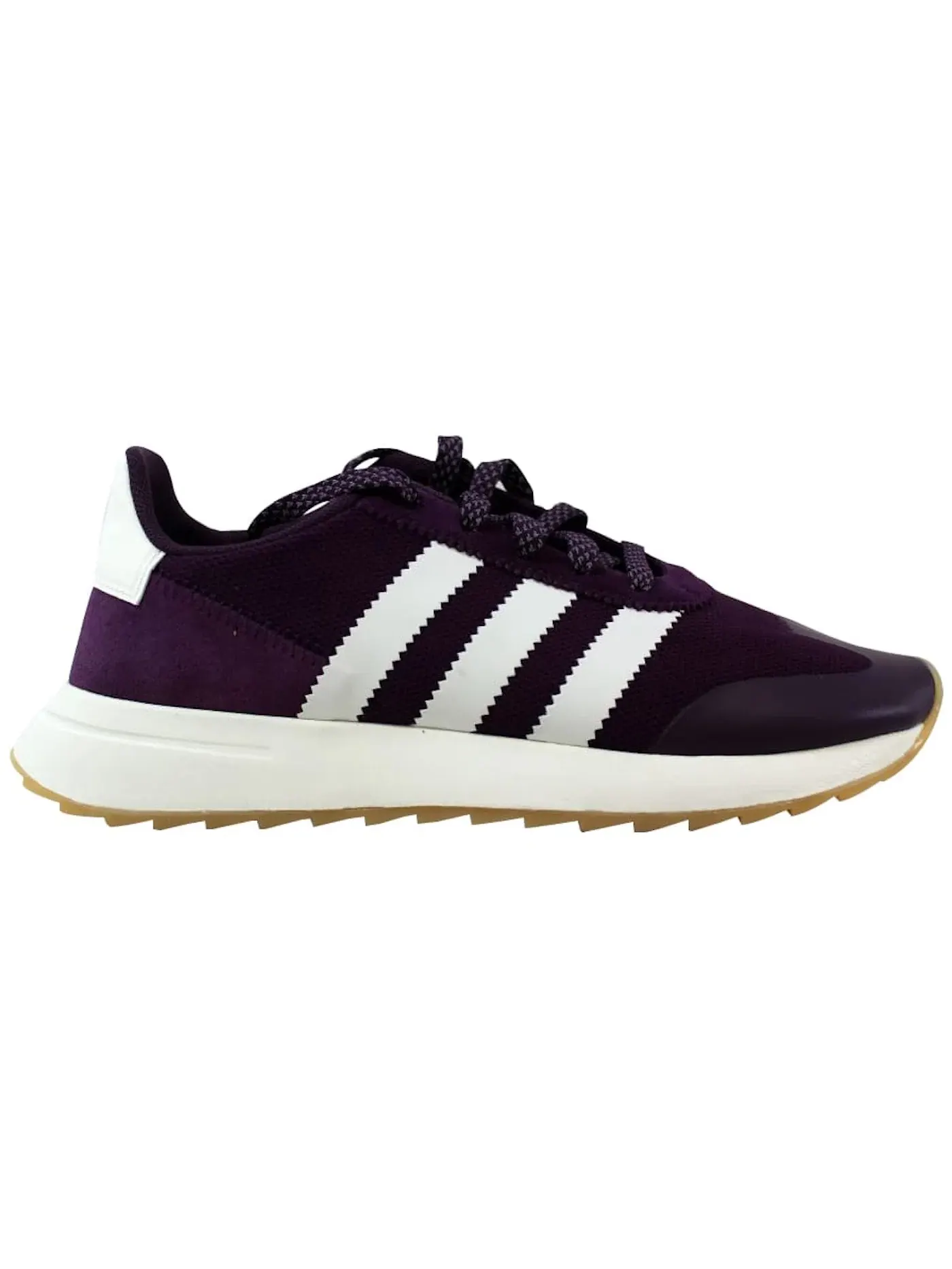 Женские кроссовки с контрастной подошвой Adidas FLB W — изображение 1 из 1, фиолетовый/белый