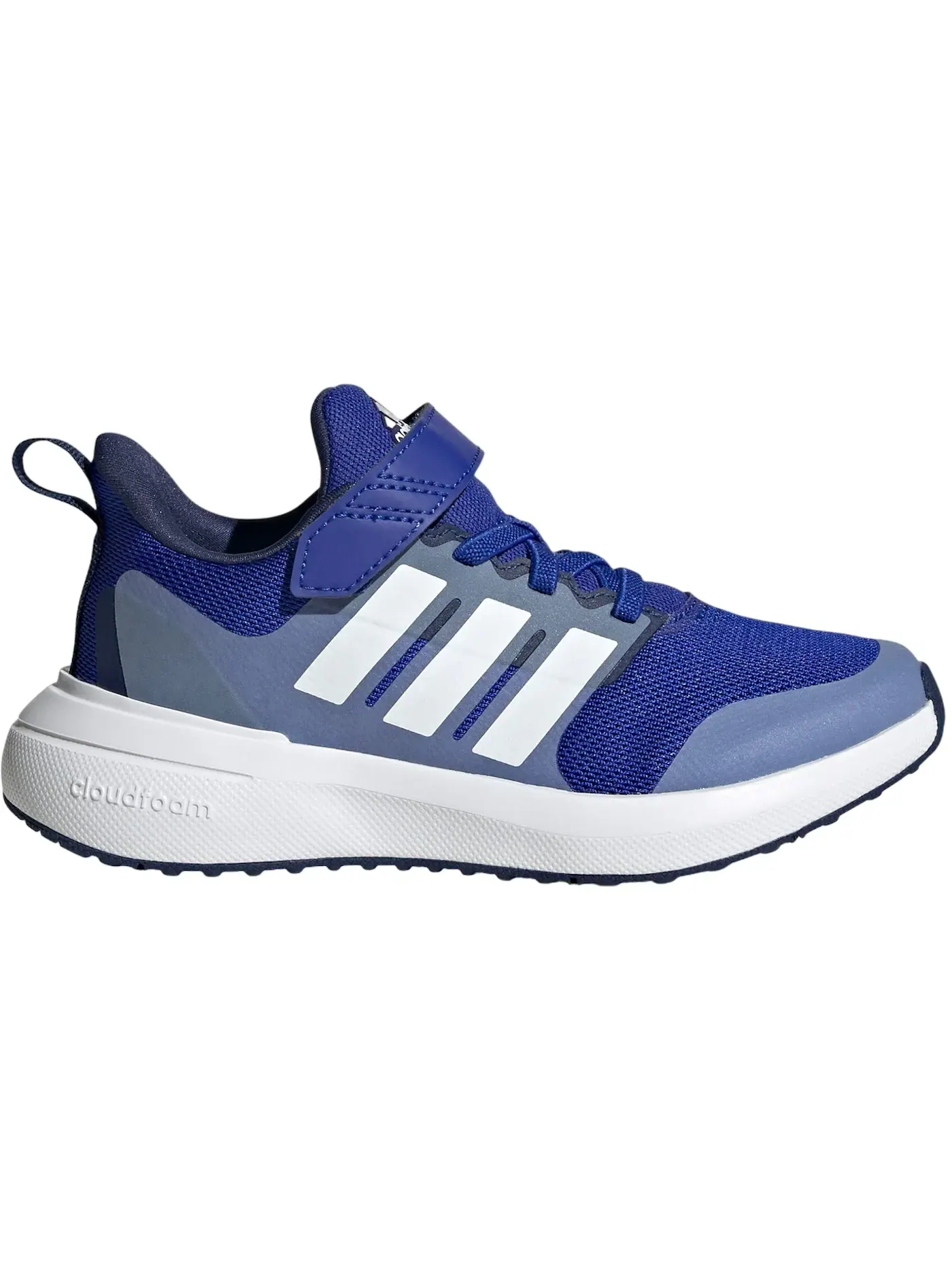 Детские кроссовки на липучке Fortarun 2.0 Cloudfoam Strap Adidas — изображение 1 из 1, синий/белый/синий