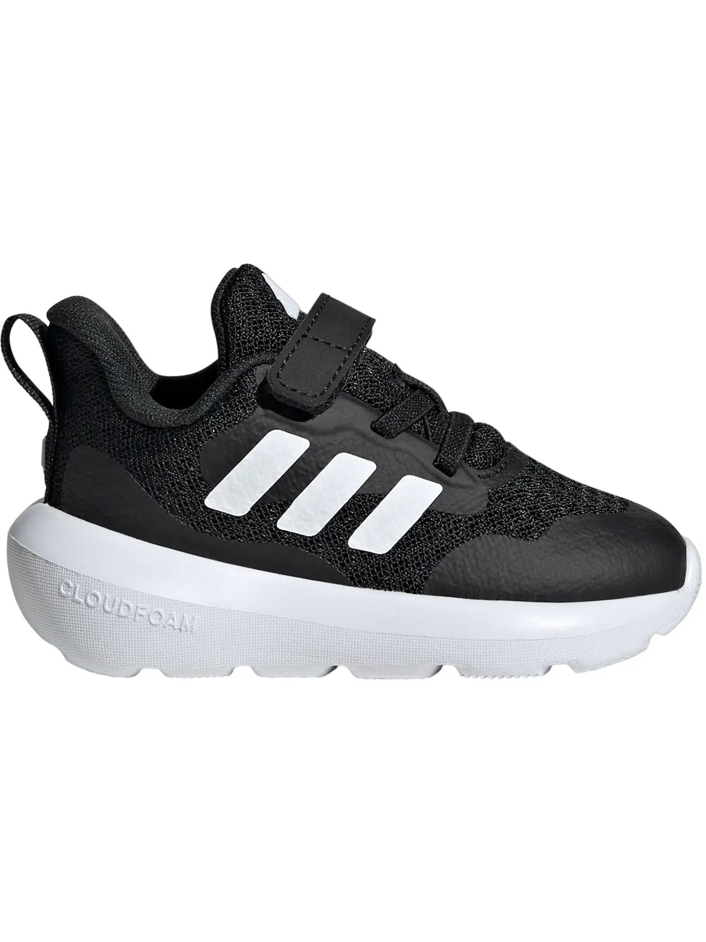 Детские кроссовки с закрытой пяткой Fortarun 2.0 Adidas — изображение 1 из 1, черный/белый/черный