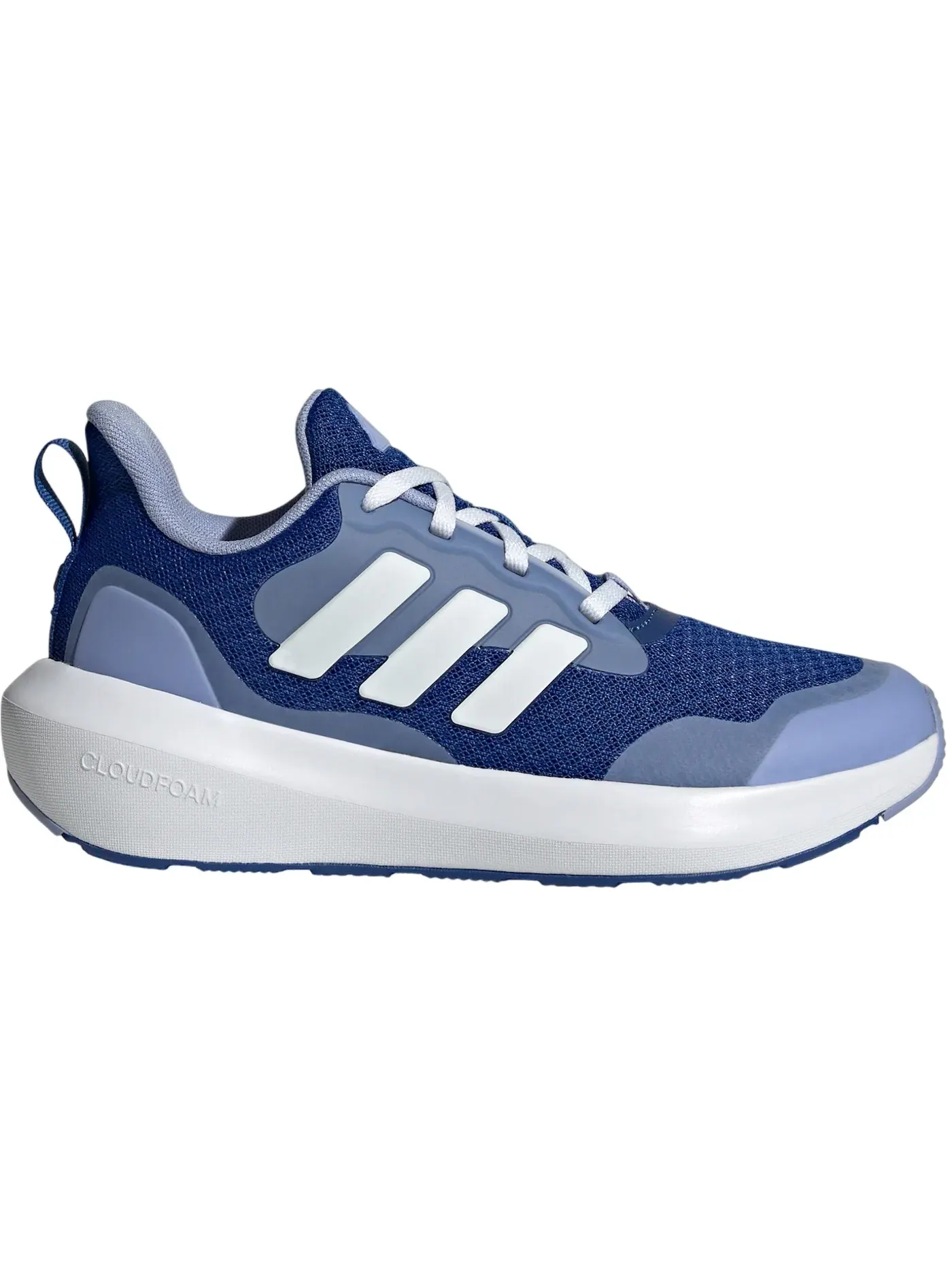 Детские кроссовки для мальчиков спортивные Adidas Fortarun 2.0 Adidas — изображение 1 из 1, синий белый синий