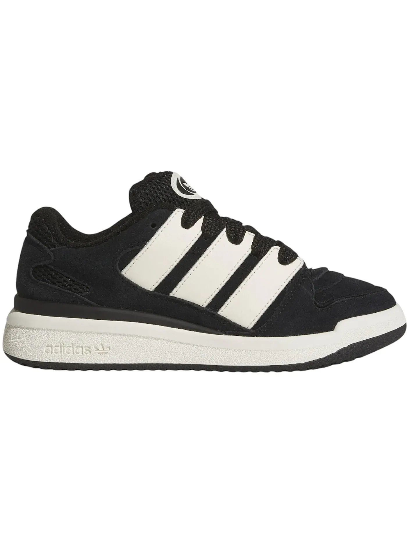Детские кроссовки Lifestyle Adidas Forum 2000 — изображение 1 из 1, черный/белый/белый