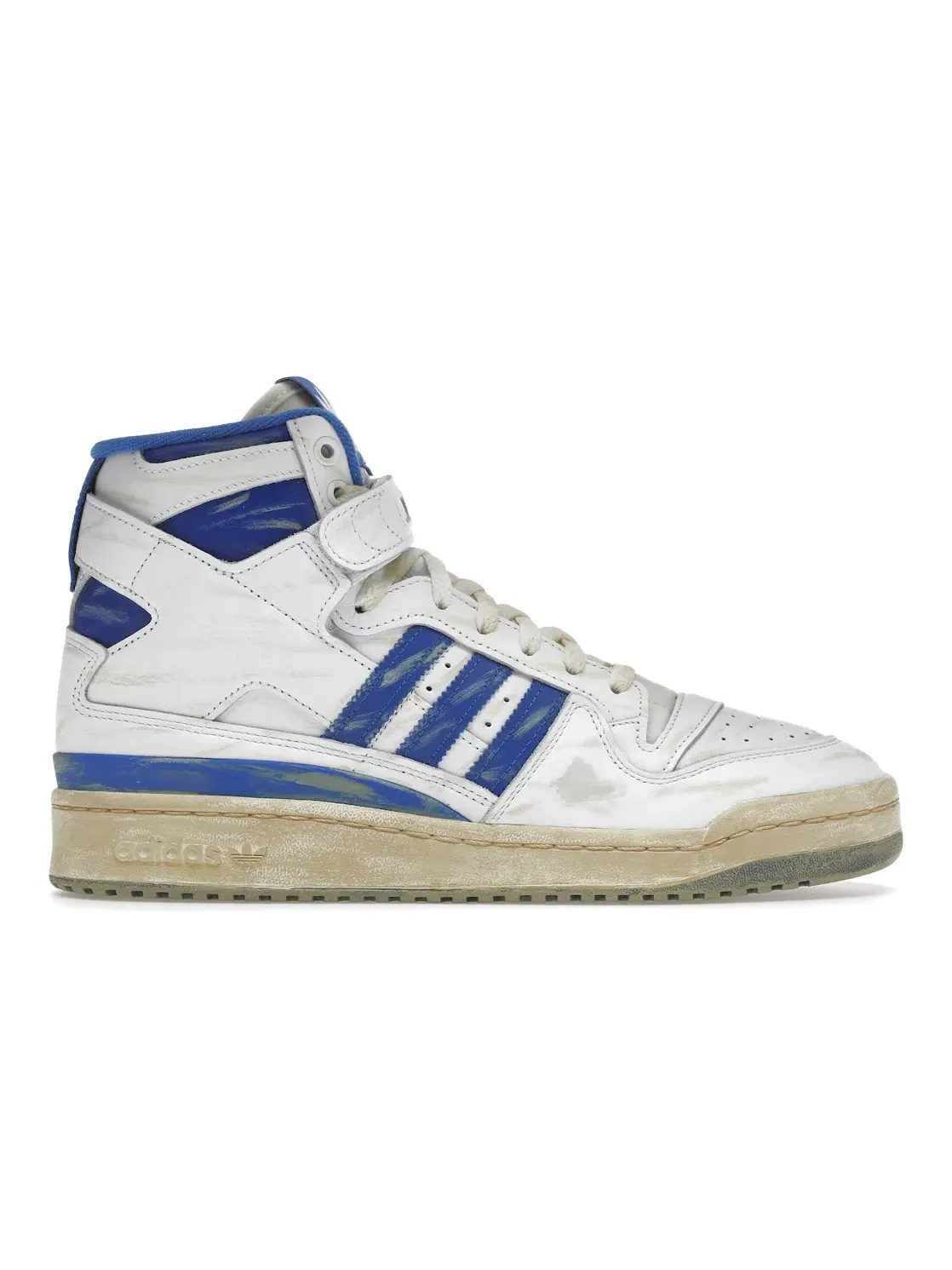 Мужские кроссовки Lifestyle Adidas Forum 84 Hi AEC — изображение 1 из 4, белый/синий/белый