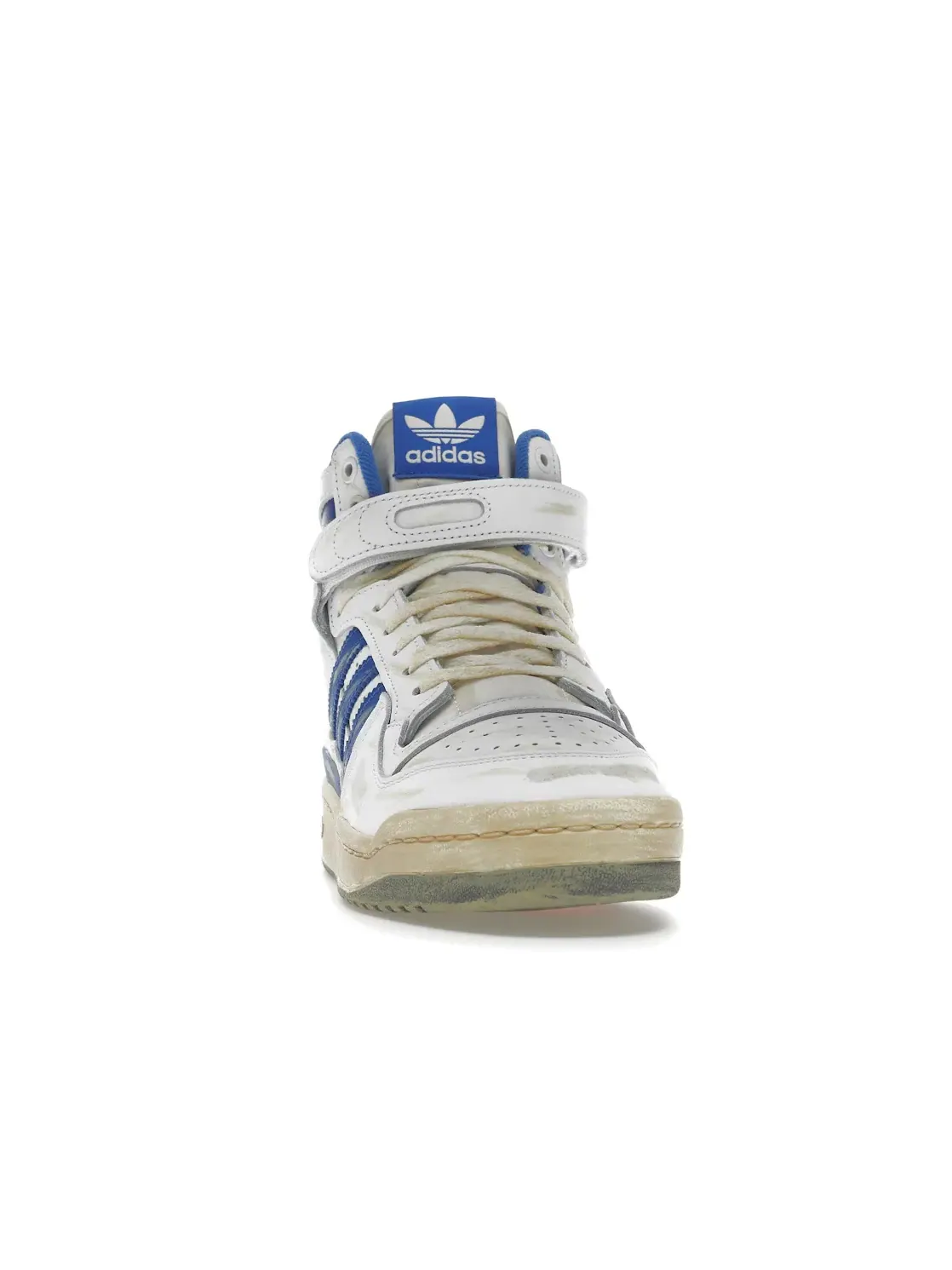 Мужские кроссовки Lifestyle Adidas Forum 84 Hi AEC — изображение 2 из 4, белый/синий/белый