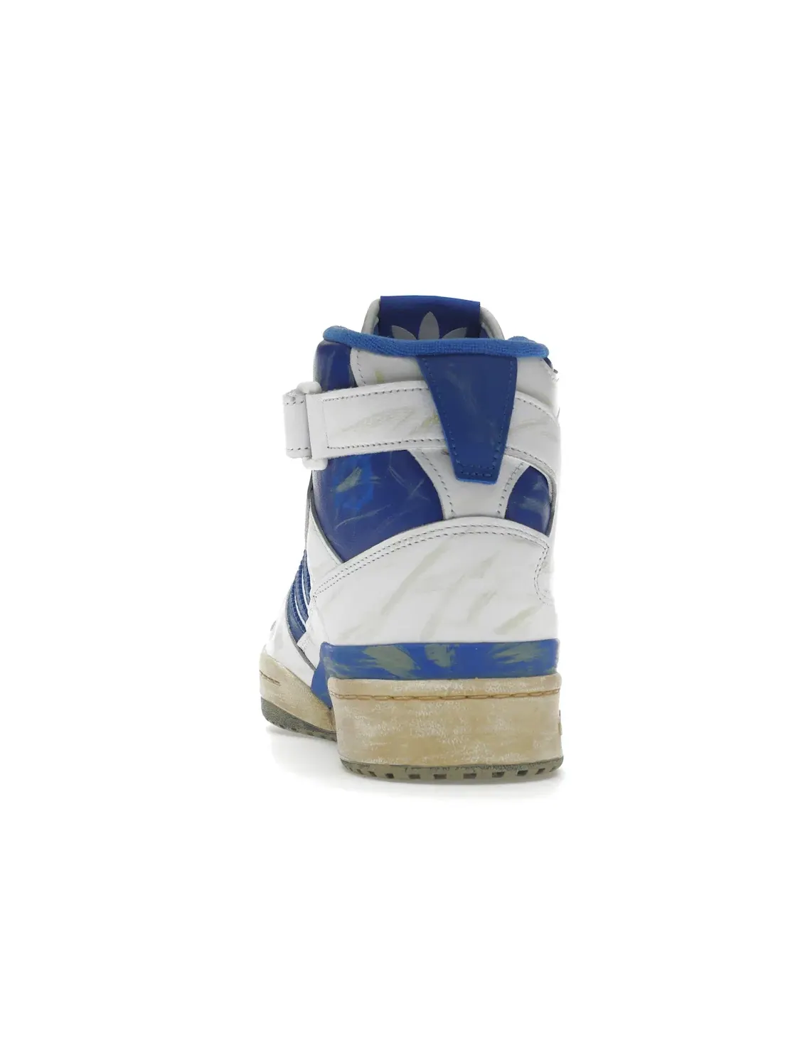 Мужские кроссовки Lifestyle Adidas Forum 84 Hi AEC — изображение 4 из 4, белый/синий/белый