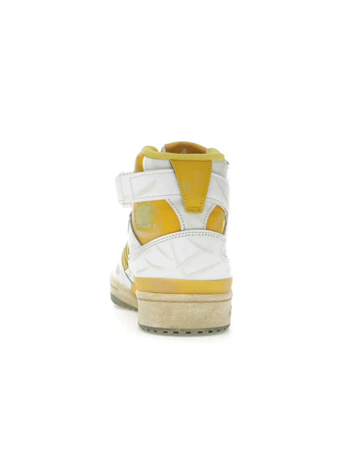 Мужские кроссовки Lifestyle Adidas Forum 84 Hi AEC — изображение 4 из 4, белый/желтый/белый