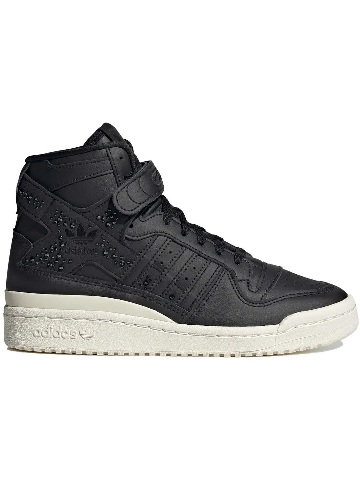 Женские кроссовки Lifestyle с высоким верхом Adidas Forum 84 Hi — изображение 1 из 1, черный/белый
