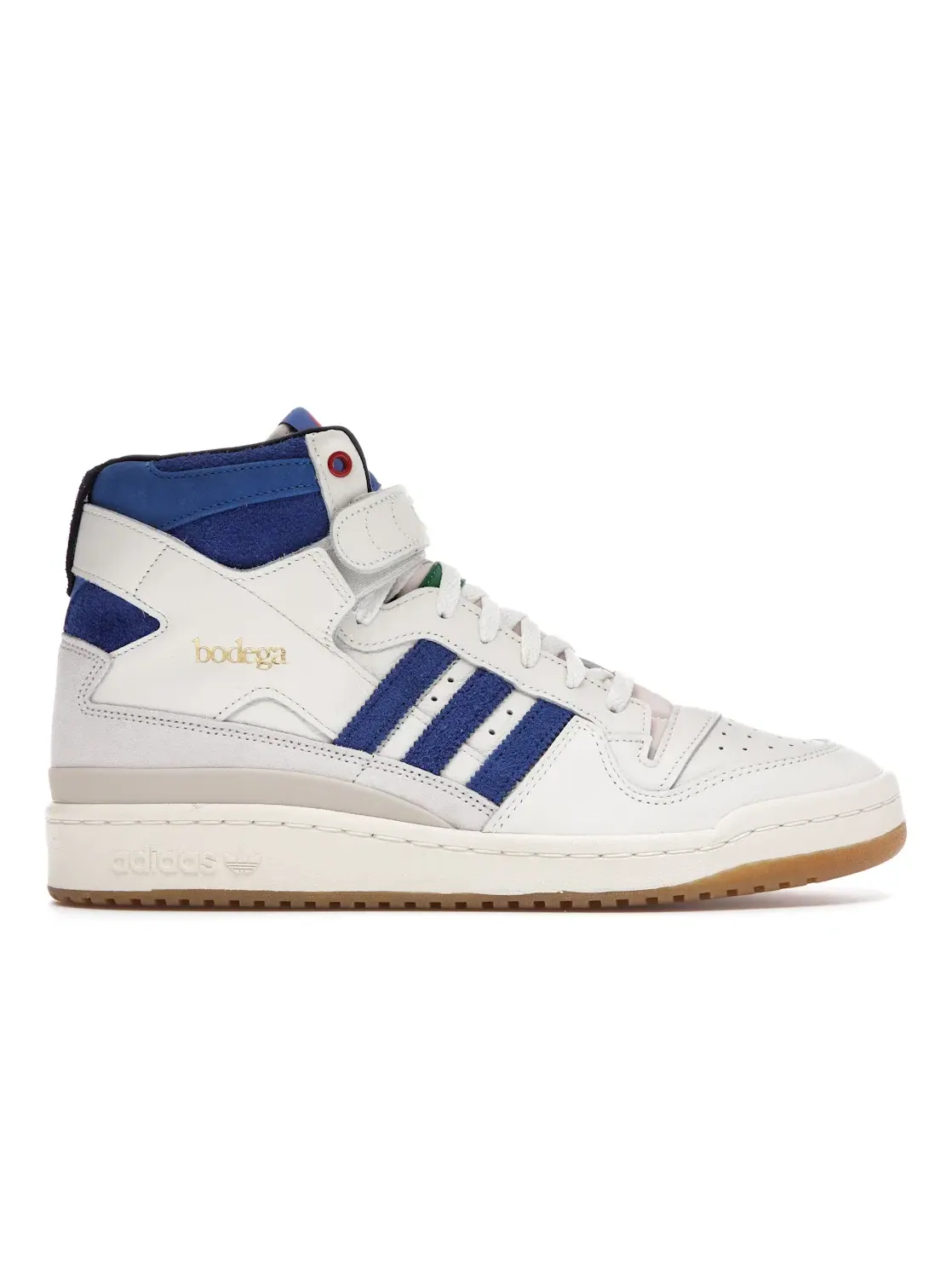 Мужские кроссовки Lifestyle Adidas Forum 84 Hi — изображение 1 из 4, белый/синий