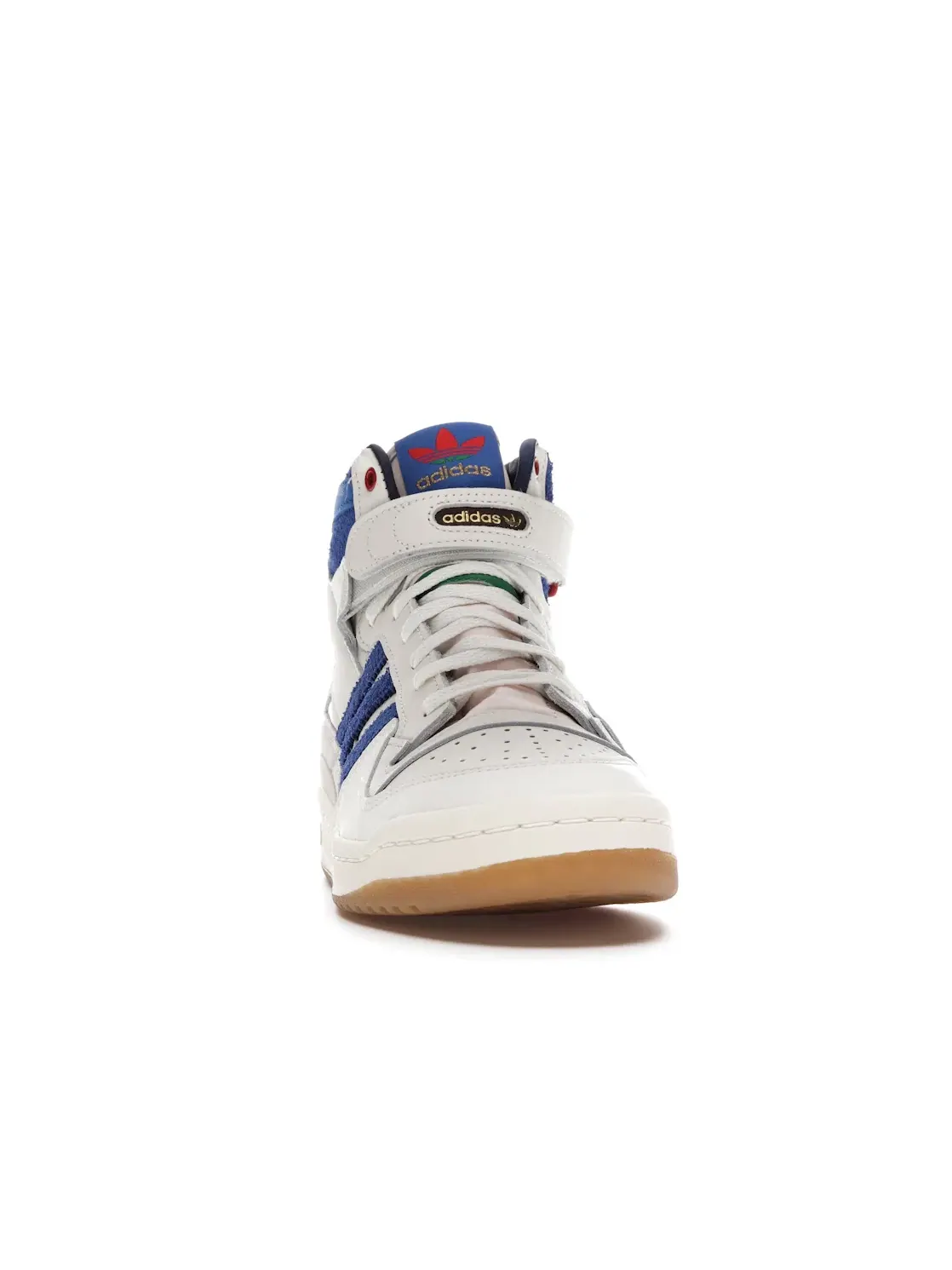 Мужские кроссовки Lifestyle Adidas Forum 84 Hi — изображение 2 из 4, белый/синий