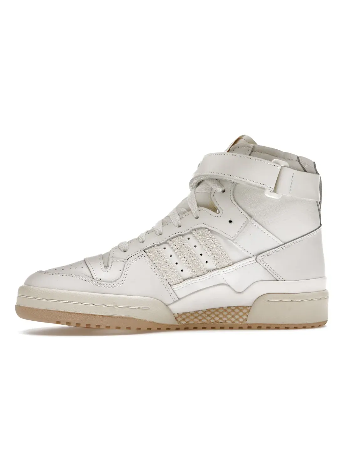 Мужские кроссовки Lifestyle Adidas Forum 84 Hi — изображение 3 из 4, белый бежевый