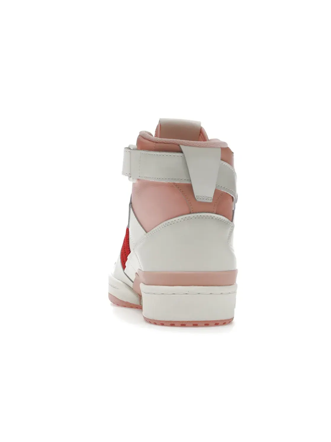 Мужские кроссовки Lifestyle Adidas Forum 84 Hi — изображение 4 из 4, белый/розовый/красный