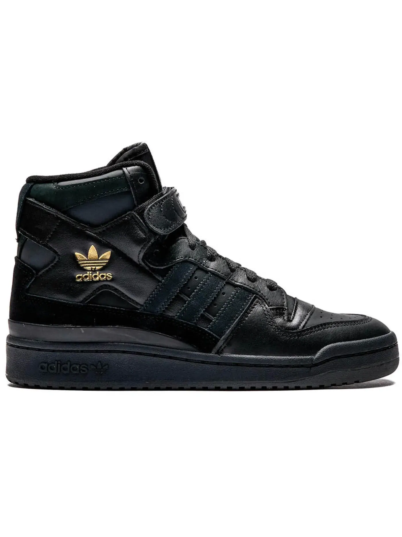 Мужские кроссовки Lifestyle с высоким верхом Adidas Forum 84 High — изображение 1 из 1, черный//серый
