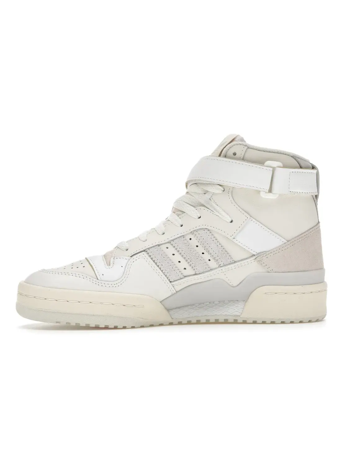 Мужские кроссовки с ремешком Adidas Forum 84 High — изображение 3 из 4, серый/серый/белый