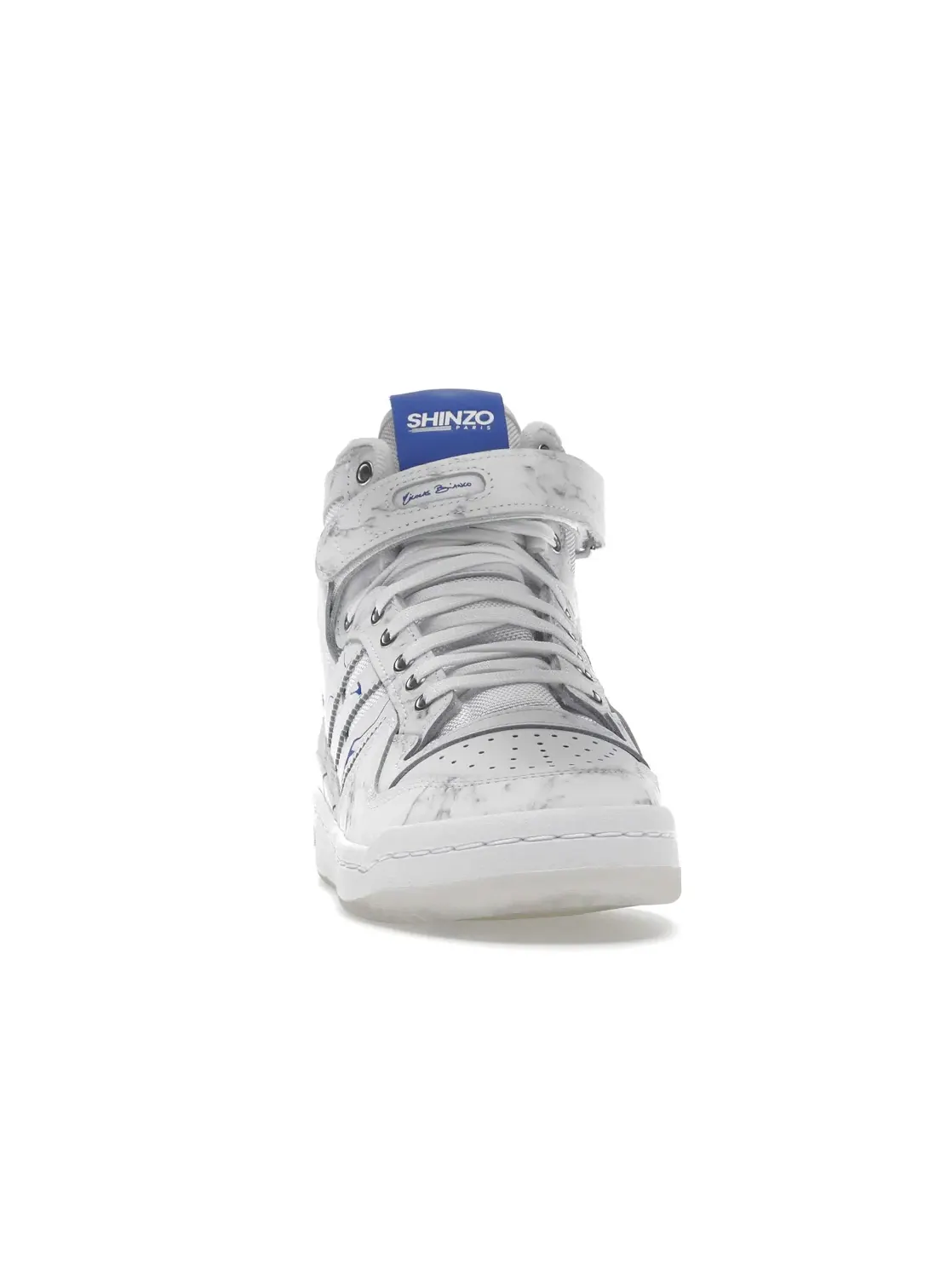 Мужские кроссовки Lifestyle с дизайном Kintsugi Adidas Forum 84 High, Marble/Knitsugi — изображение 2 из 4