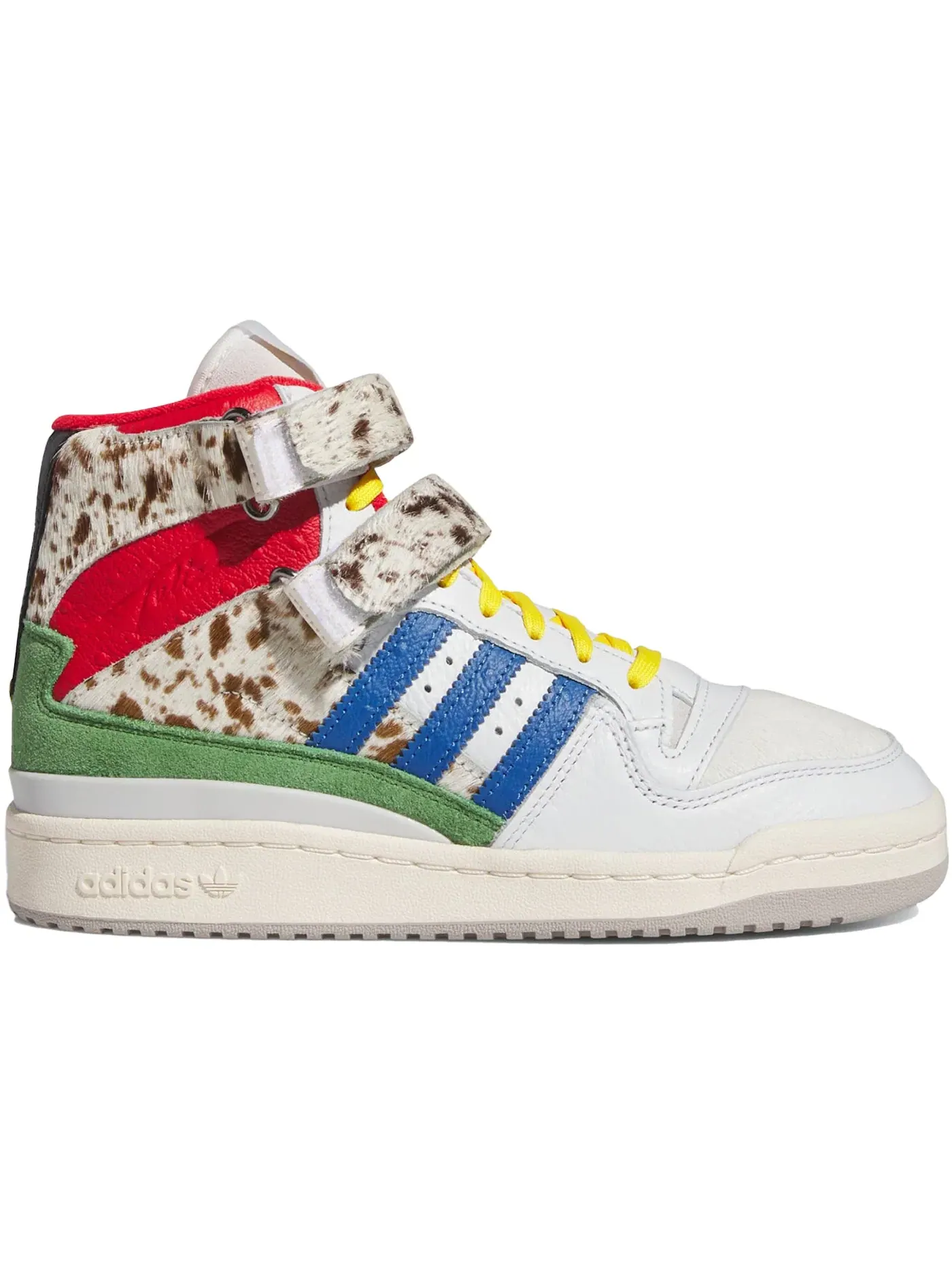 Женские кроссовки Lifestyle Adidas Forum 84 High — изображение 1 из 3, белый синий