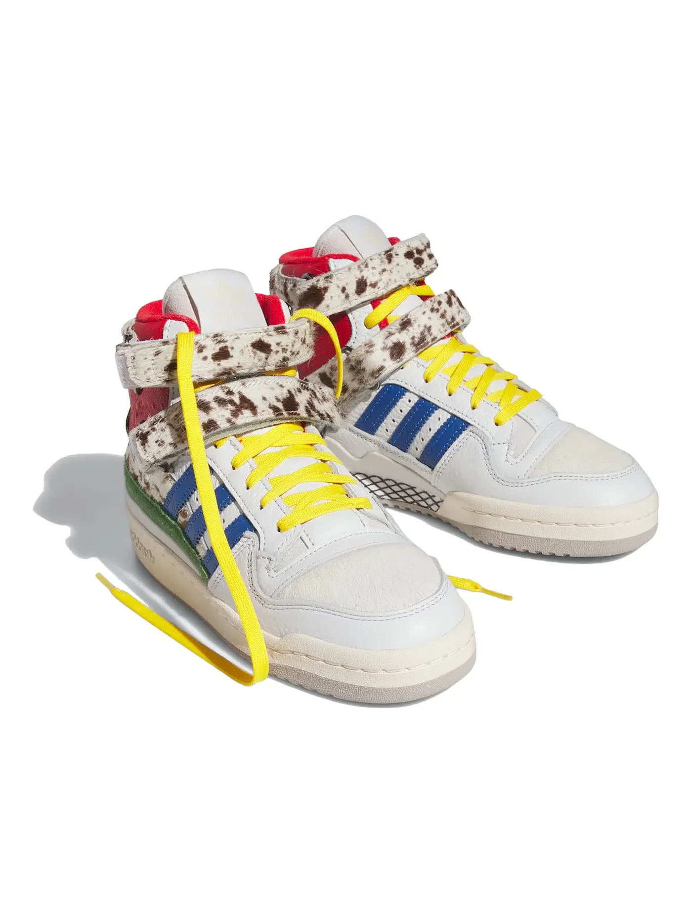 Женские кроссовки Lifestyle Adidas Forum 84 High — изображение 2 из 3, белый синий