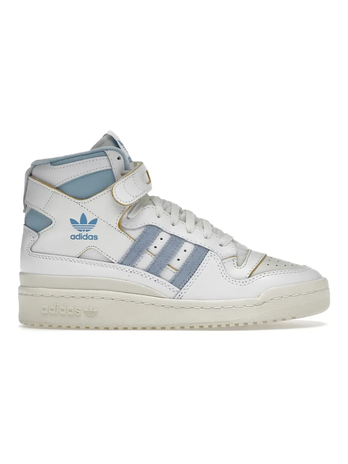 Мужские кроссовки Lifestyle с высоким верхом Adidas Forum 84 High — изображение 1 из 4, белый/светлый синий