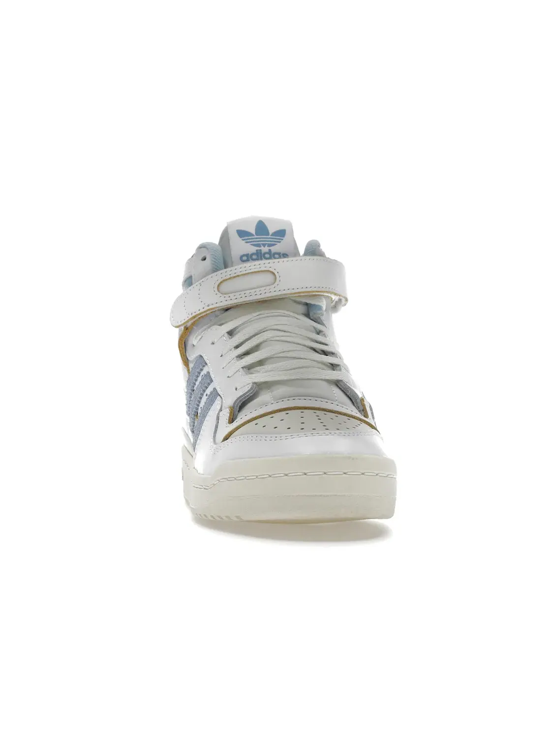 Мужские кроссовки Lifestyle с высоким верхом Adidas Forum 84 High — изображение 2 из 4, белый/светлый синий