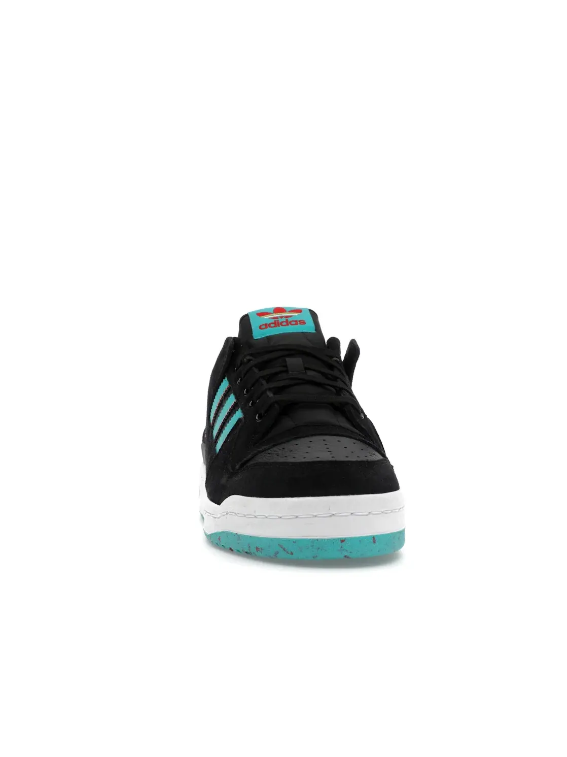 Мужские кроссовки Lifestyle Adidas Forum 84 Low ADV — изображение 2 из 4, черный/золотистый