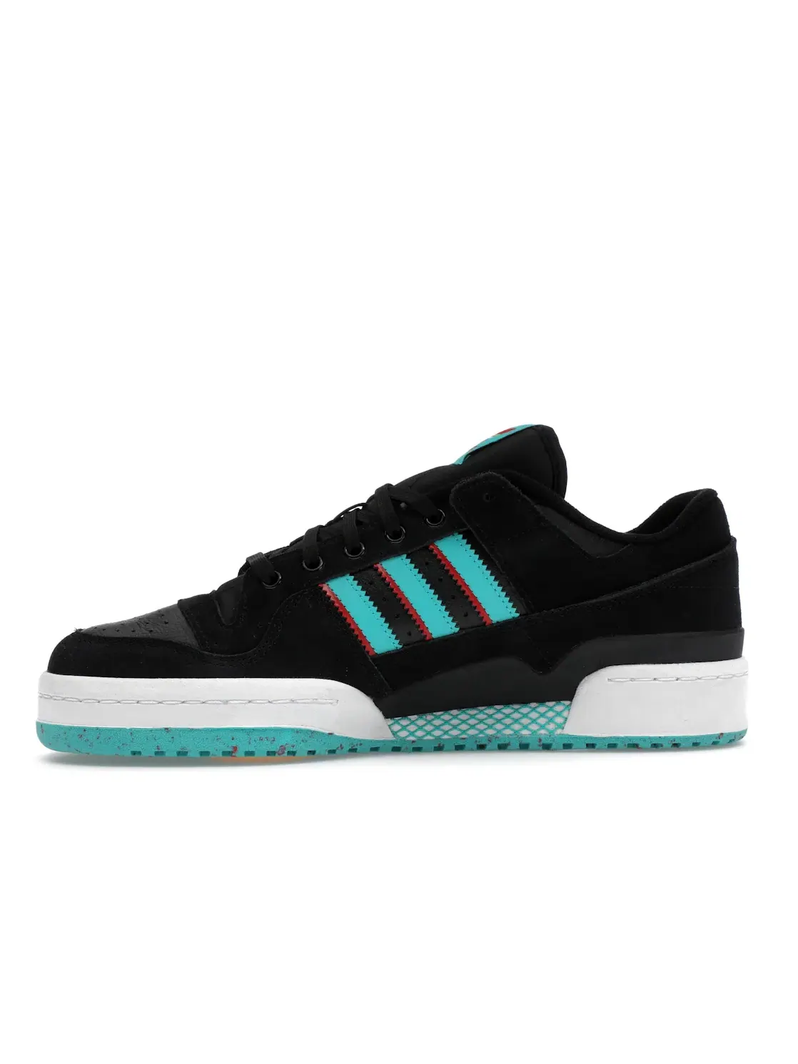 Мужские кроссовки Lifestyle Adidas Forum 84 Low ADV — изображение 3 из 4, черный/золотистый
