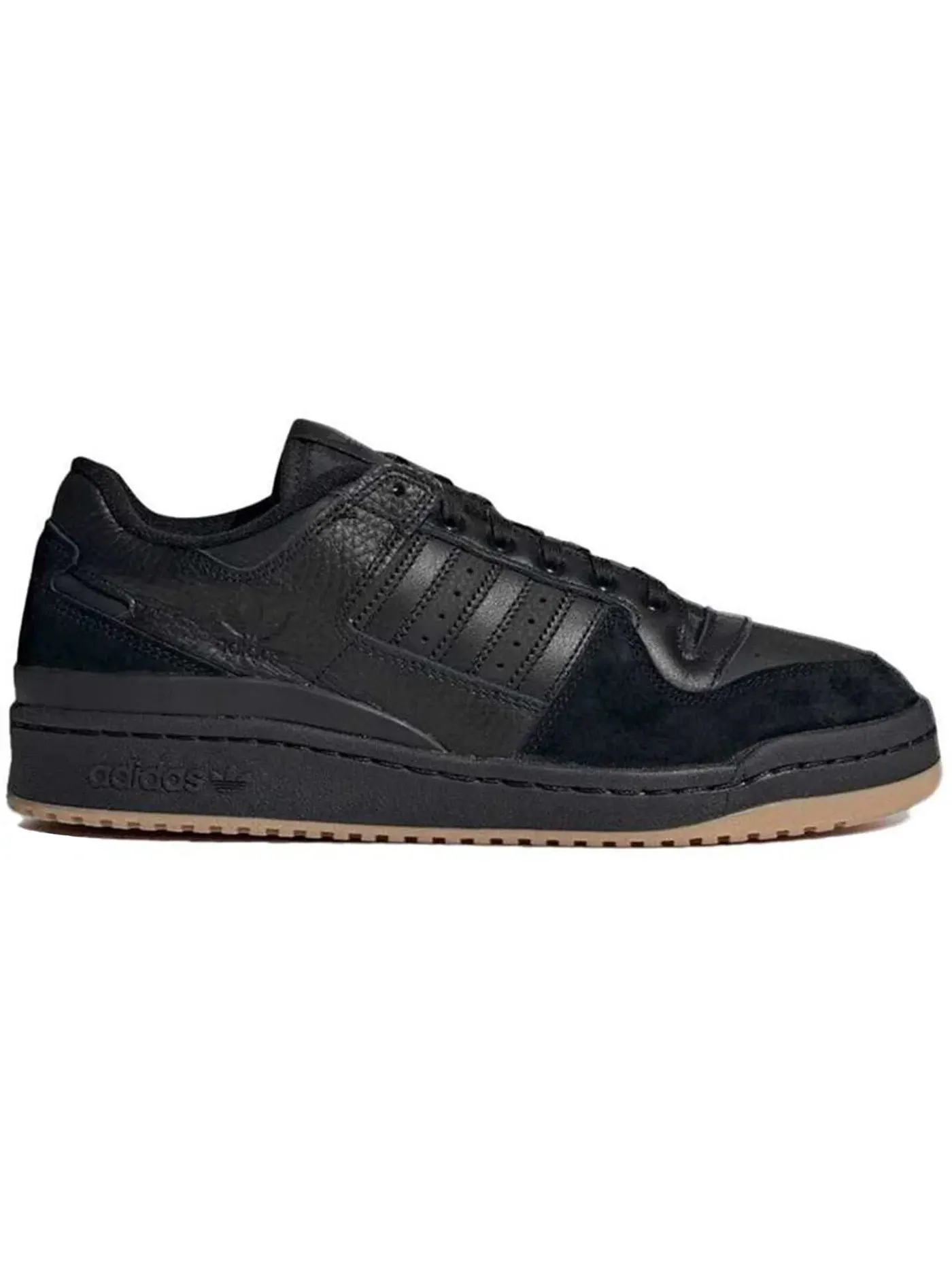 Мужские кроссовки lifestyle Adidas Forum 84 Low ADV — изображение 1 из 1, черный/черный/красный