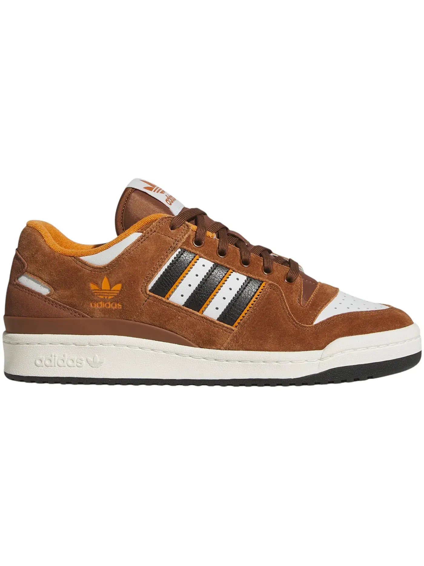 Мужские кроссовки lifestyle Adidas Forum 84 Low ADV — изображение 1 из 1, белый/черный/оранжевый