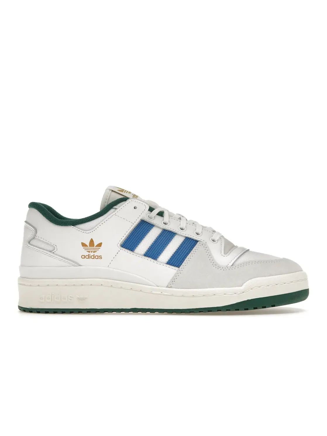 Мужские кроссовки Lifestyle Adidas Forum 84 Low ADV — изображение 1 из 4, белый/синий/зеленый